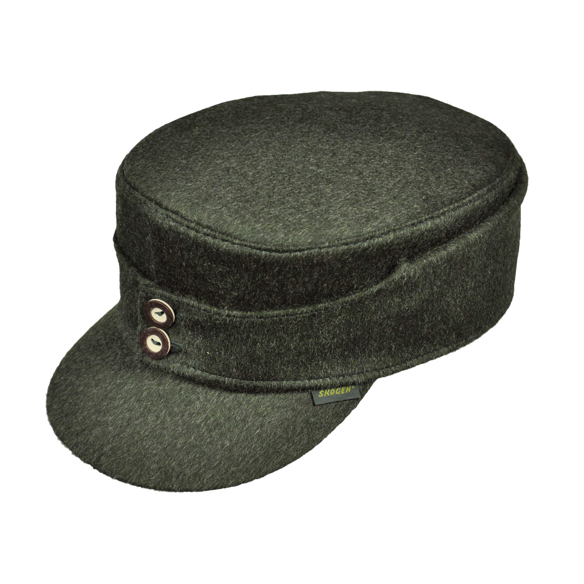 Skogen Baschlikmütze Loden (oliv)