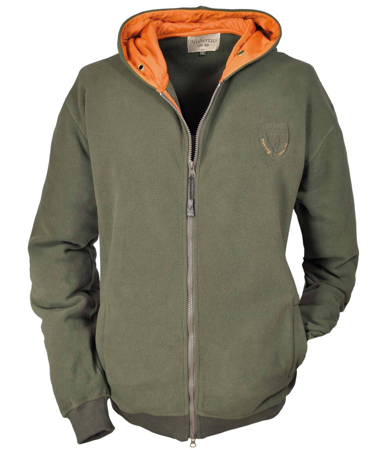 Hubertus Kinder-Fleecejacke mit Kapuze (oliv) Hubertus Kinder-Fleecejacke mit Kapuze (oliv)
