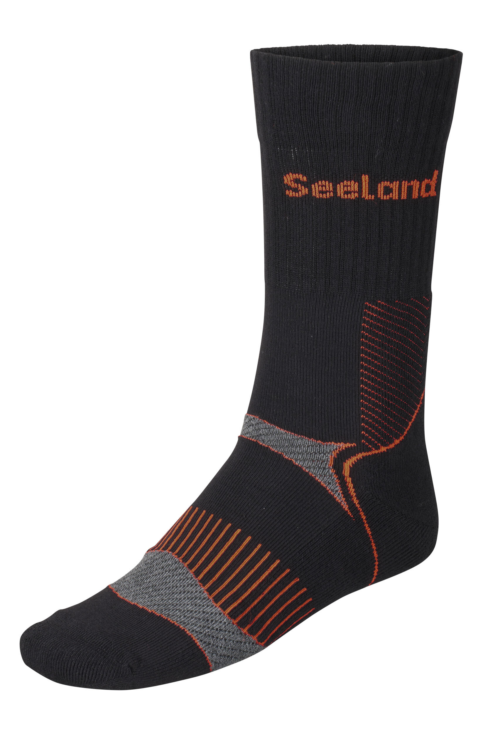 Seeland Field Coolmax-Socken 2er-Pack (black/grey) Seeland Field Coolmax-Socken 2er-Pack (black/grey)