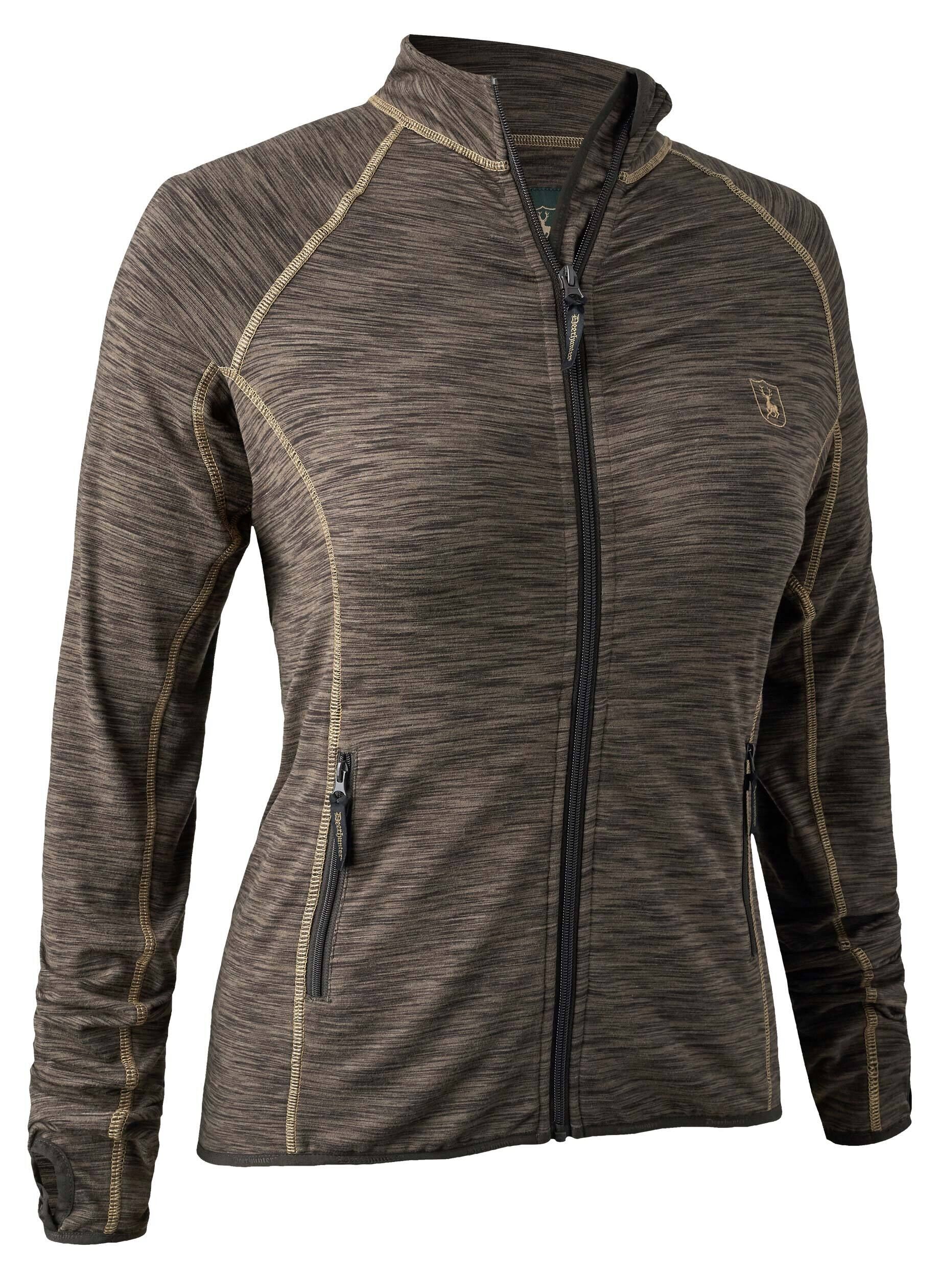 Deerhunter Lady Insulated Fleecejacke (braun melange) Deerhunter Lady Insulated Fleecejacke (braun melange)