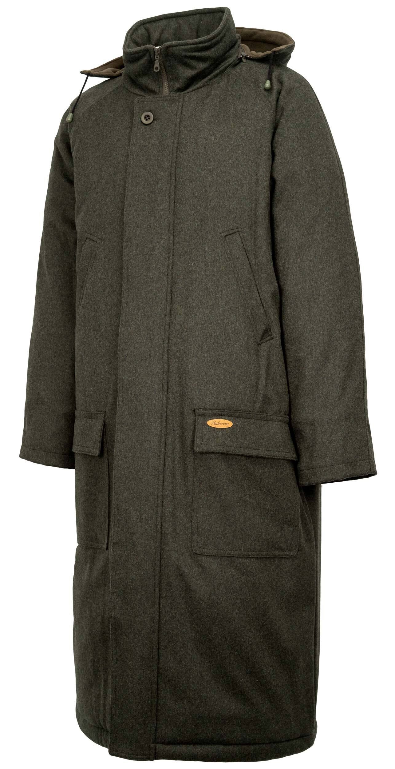Hubertus Loden-Ansitzmantel Forest (oliv)
