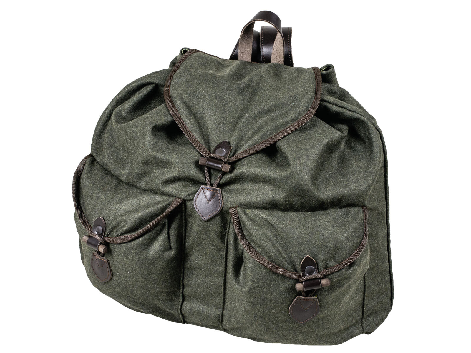 Lautloser Loden-Rucksack