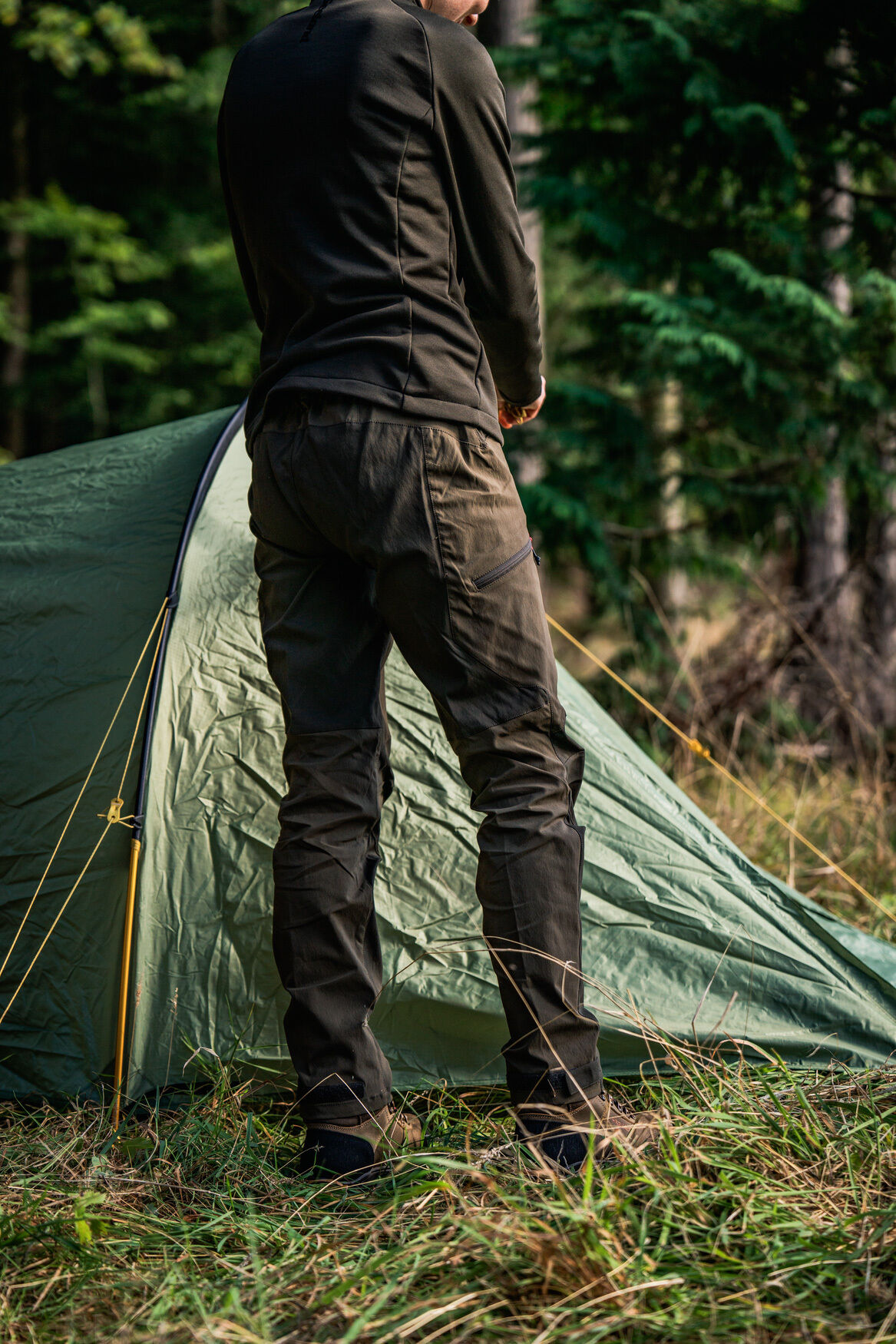 Seeland Damen-Stretchhose Larch (green/chocolate)
