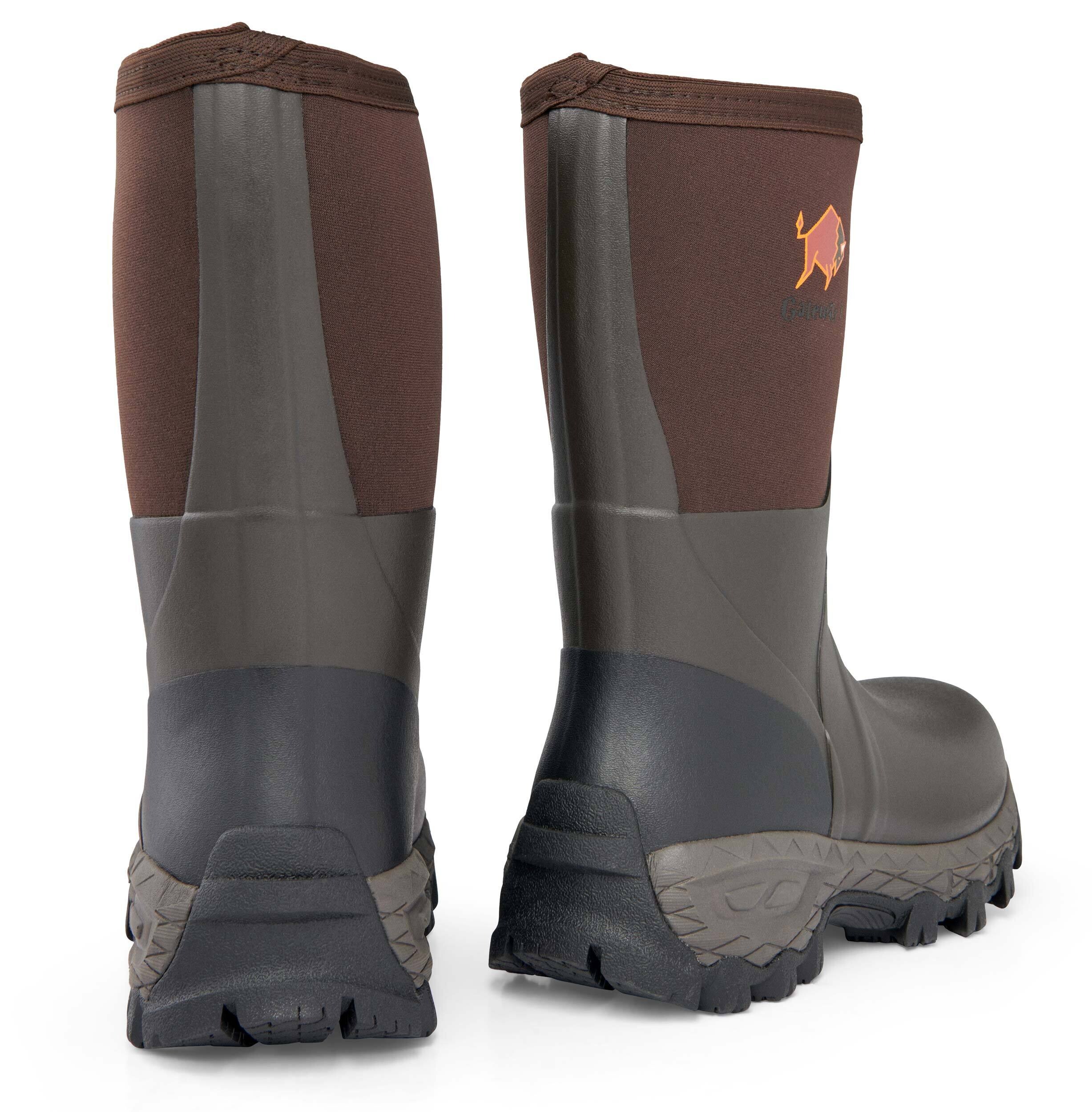 Gateway1 Woodwalker 12" 4mm Gummistiefel (Dark Brown)