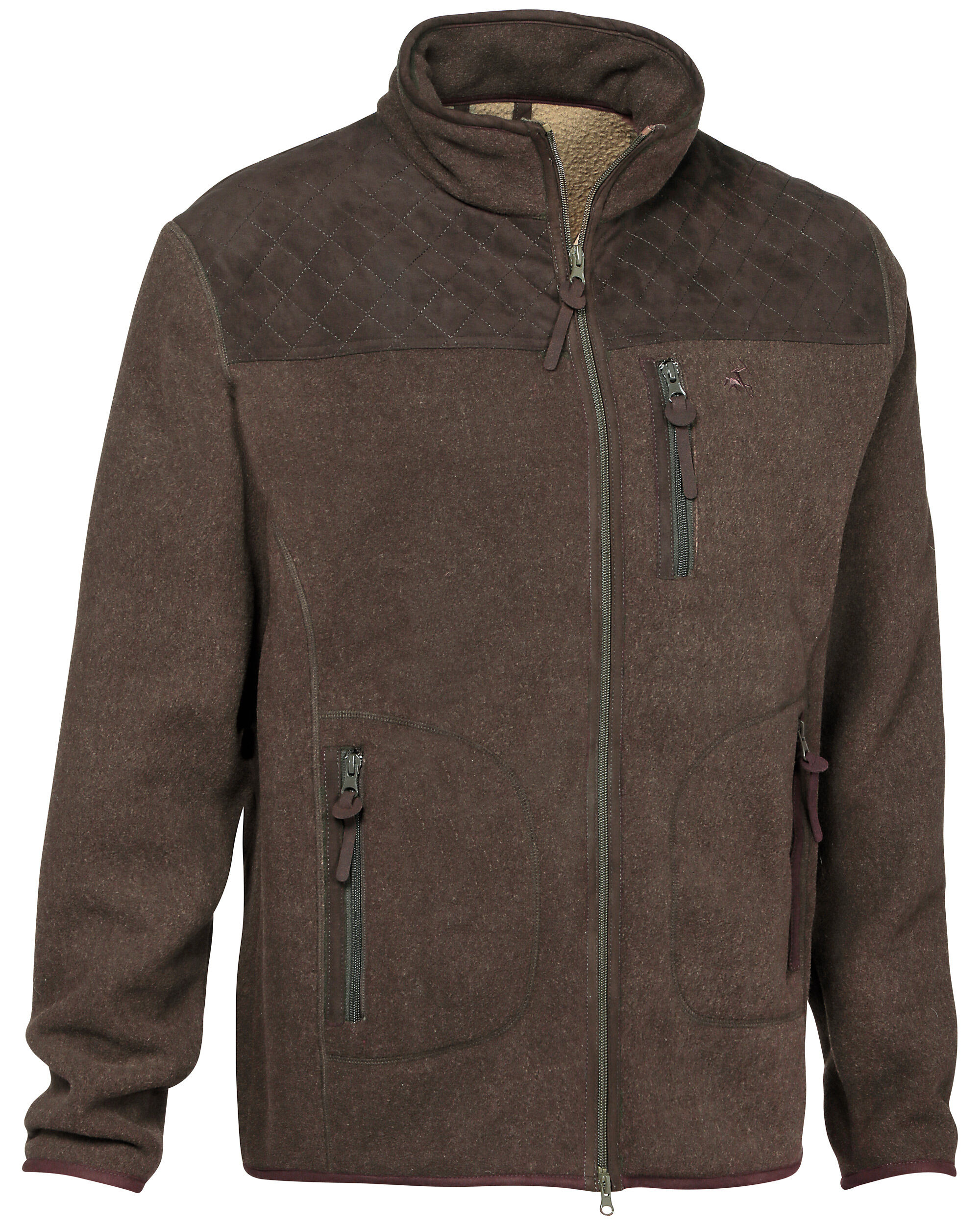 La Ligne Verney-Carron Fleecejacke Presly (Brown)