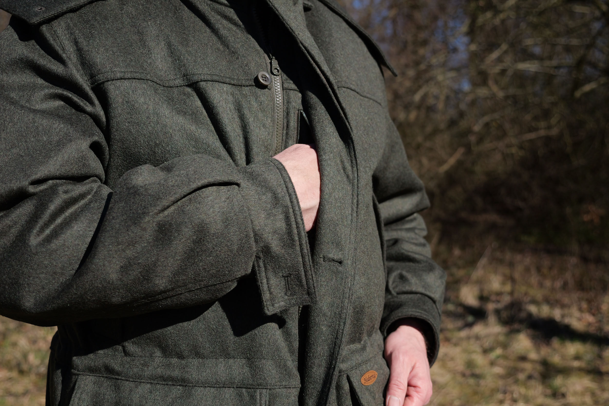 Hubertus Lodenjacke Forest (oliv)