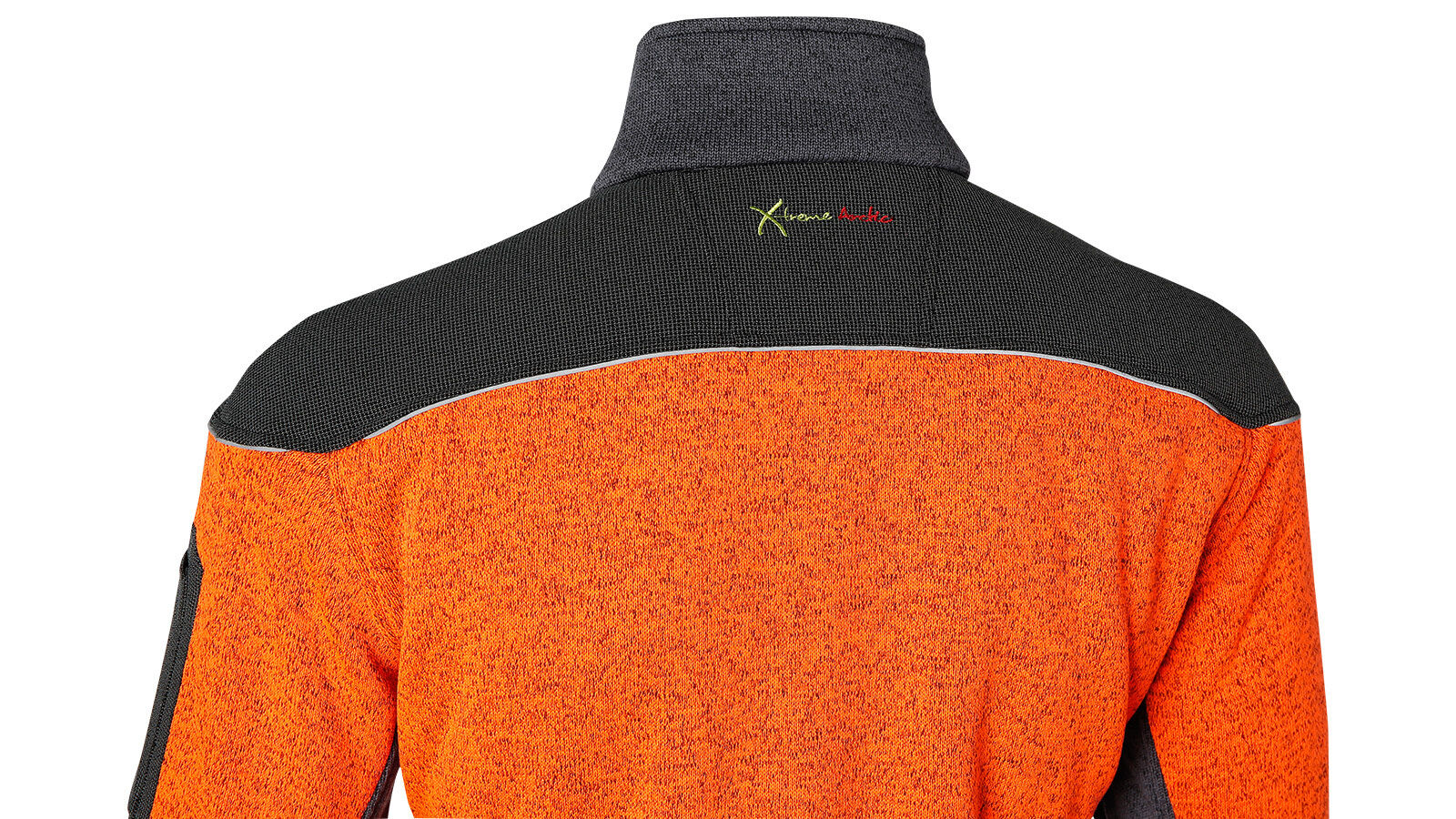 PSS X-treme Arctic Faserstrickjacke (grau/orange)