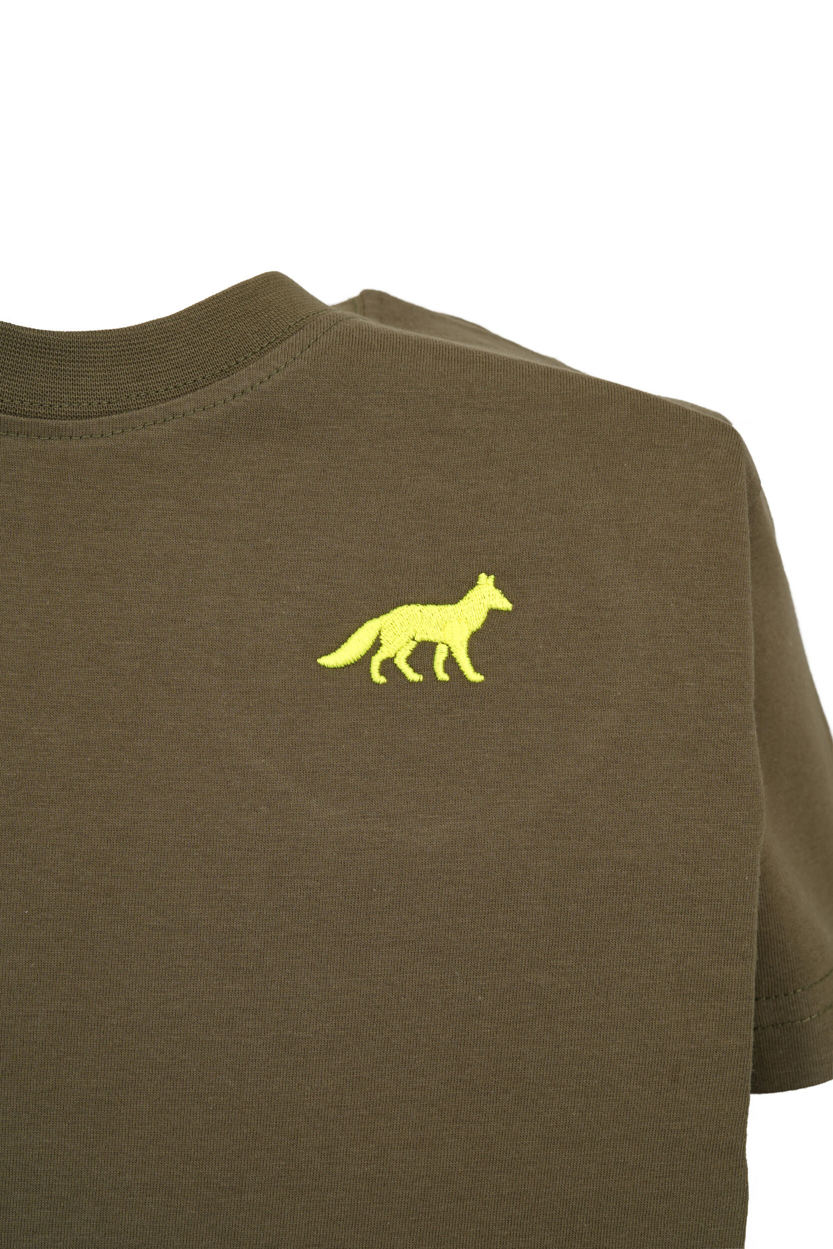 Hubertus Kinder-T-Shirt Fuchs Neon (schilf)