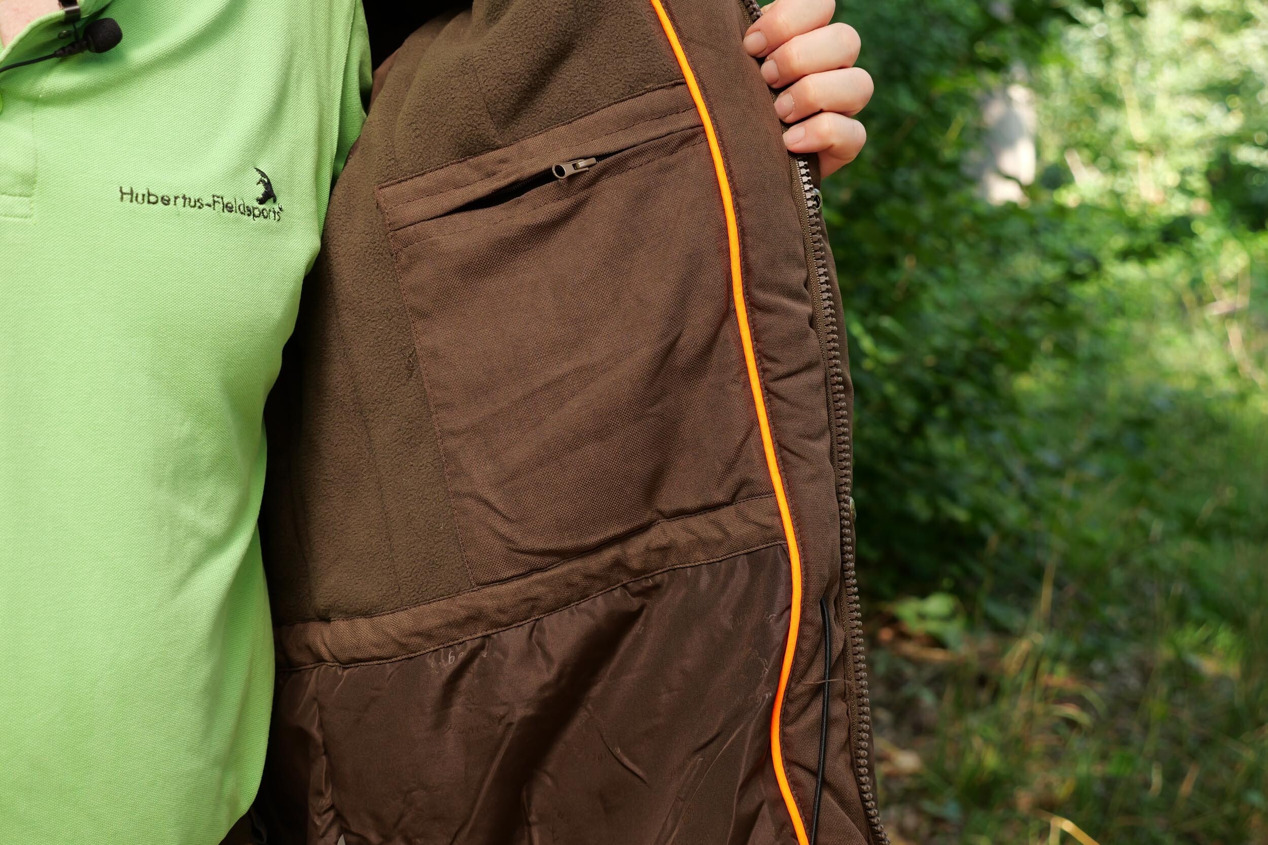 Hubertus Thermo-Jagdjacke OS 60 Miporex (vintage brown)