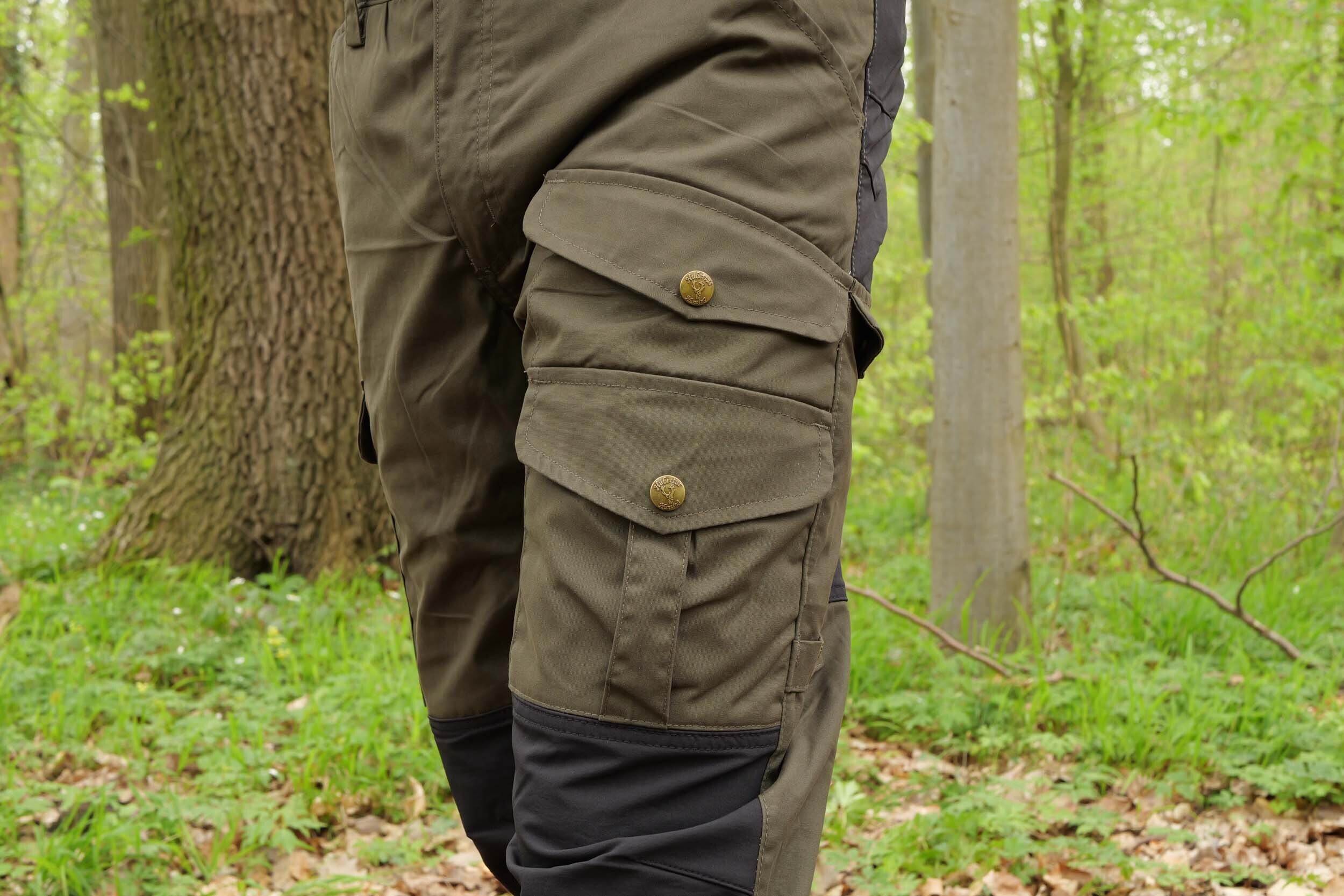 Hubertus Outdoorhose Thermo OS 1200 mit Besatz (oliv-braun) Hubertus Outdoorhose Thermo OS 1200 mit Besatz (oliv-braun)