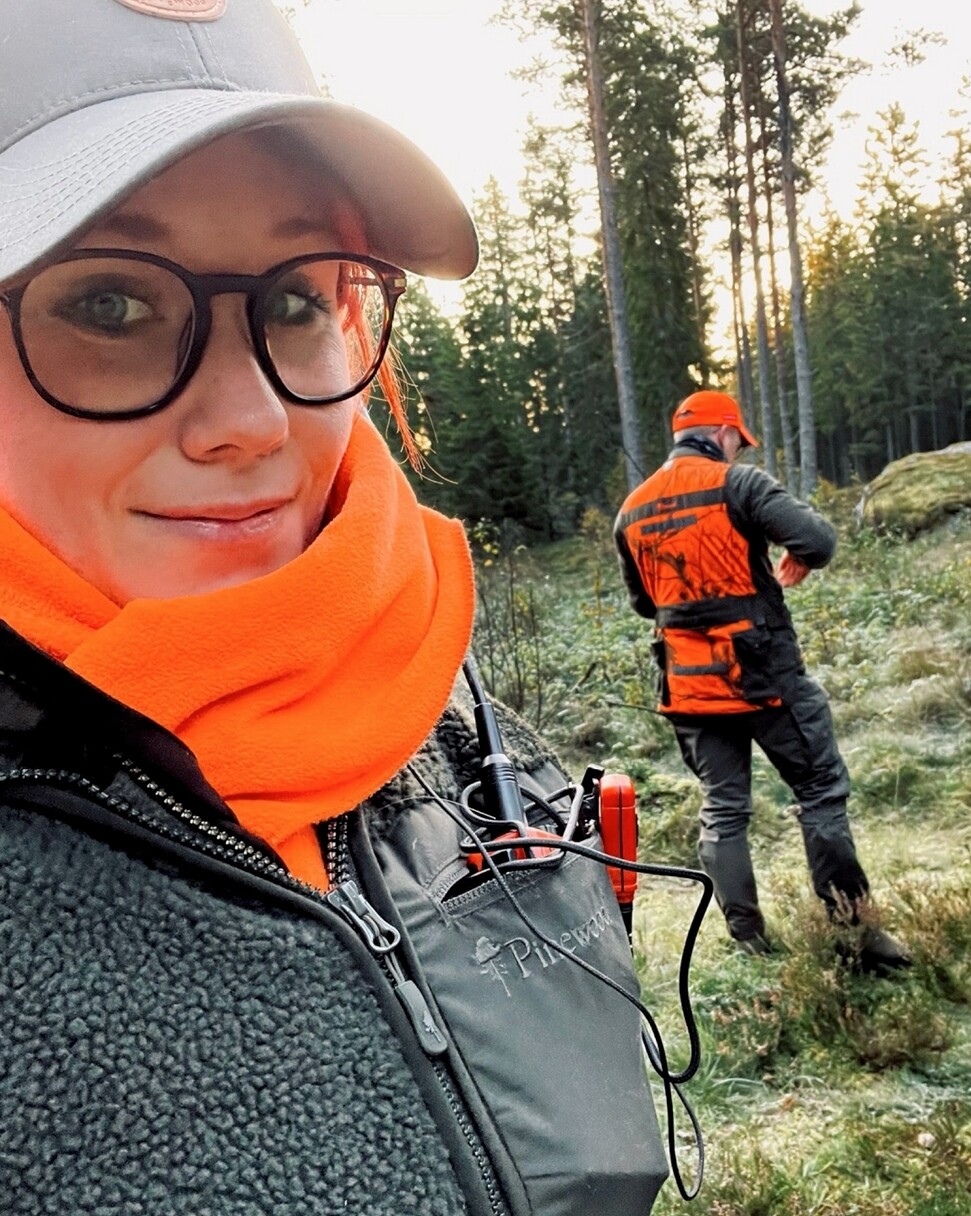 Pinewood Fleece-Schal Orange