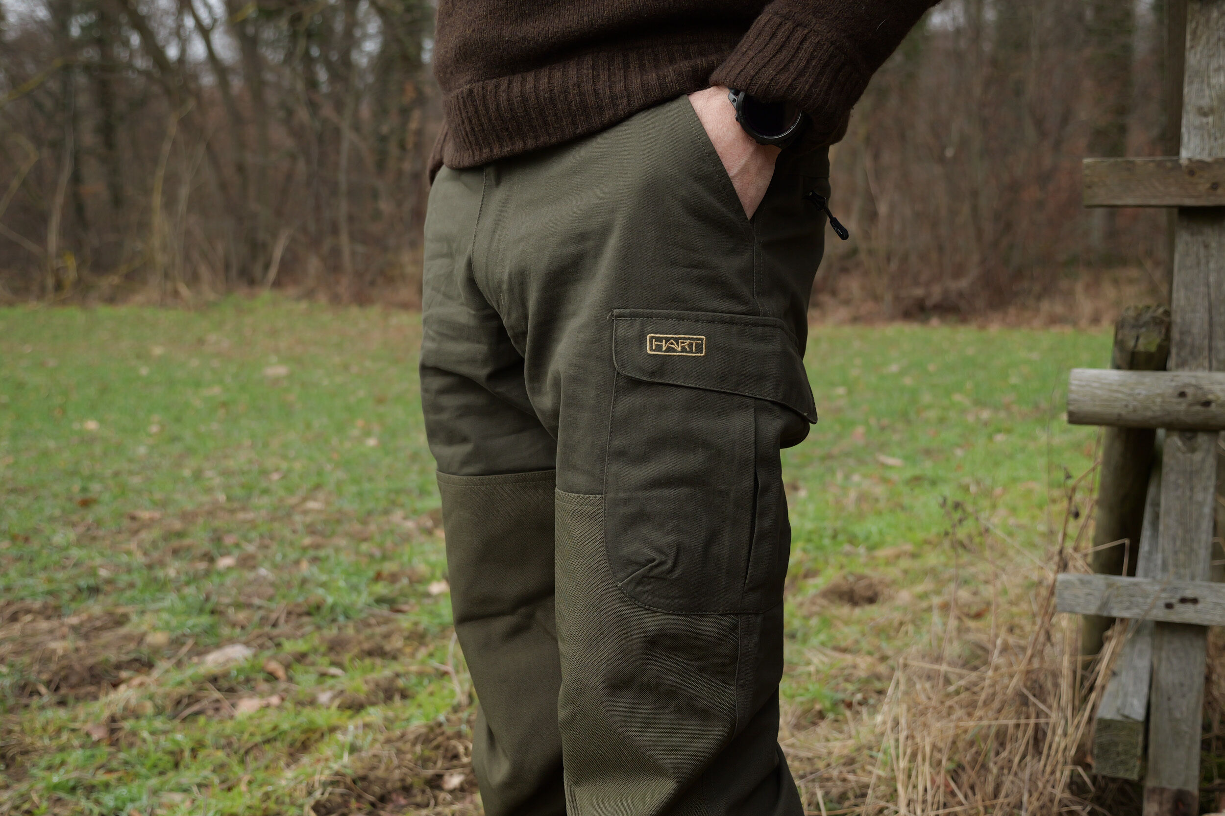 Hart Lebrel-T Hose (oliv)