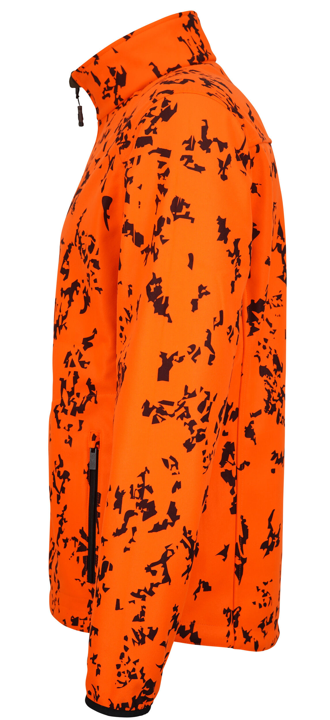 Hubertus Warn-Wendefleecejacke Drückjagd 2 (oliv/orange)