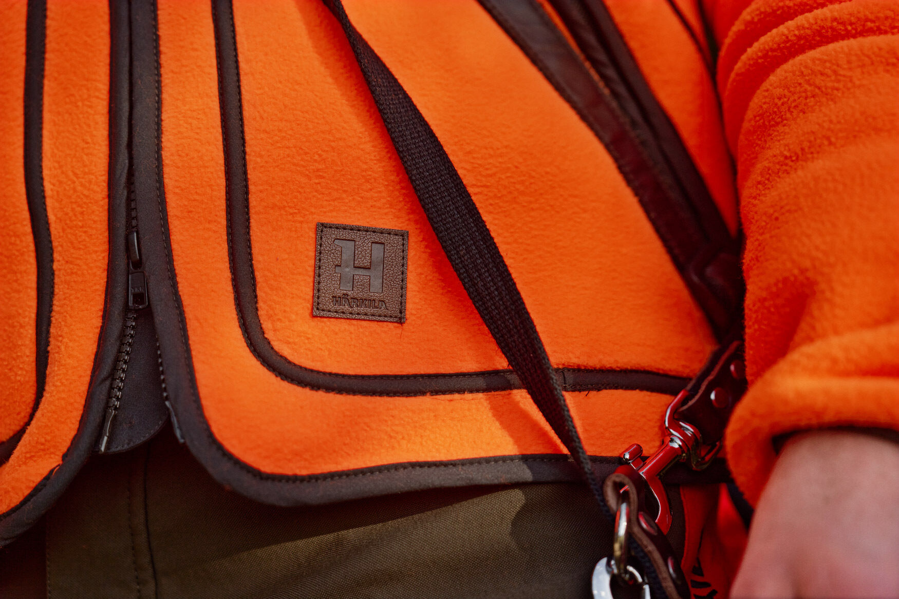 Härkila Wildboar Pro Fleecejacke (Orange blaze) Härkila Wildboar Pro Fleecejacke (Orange blaze)