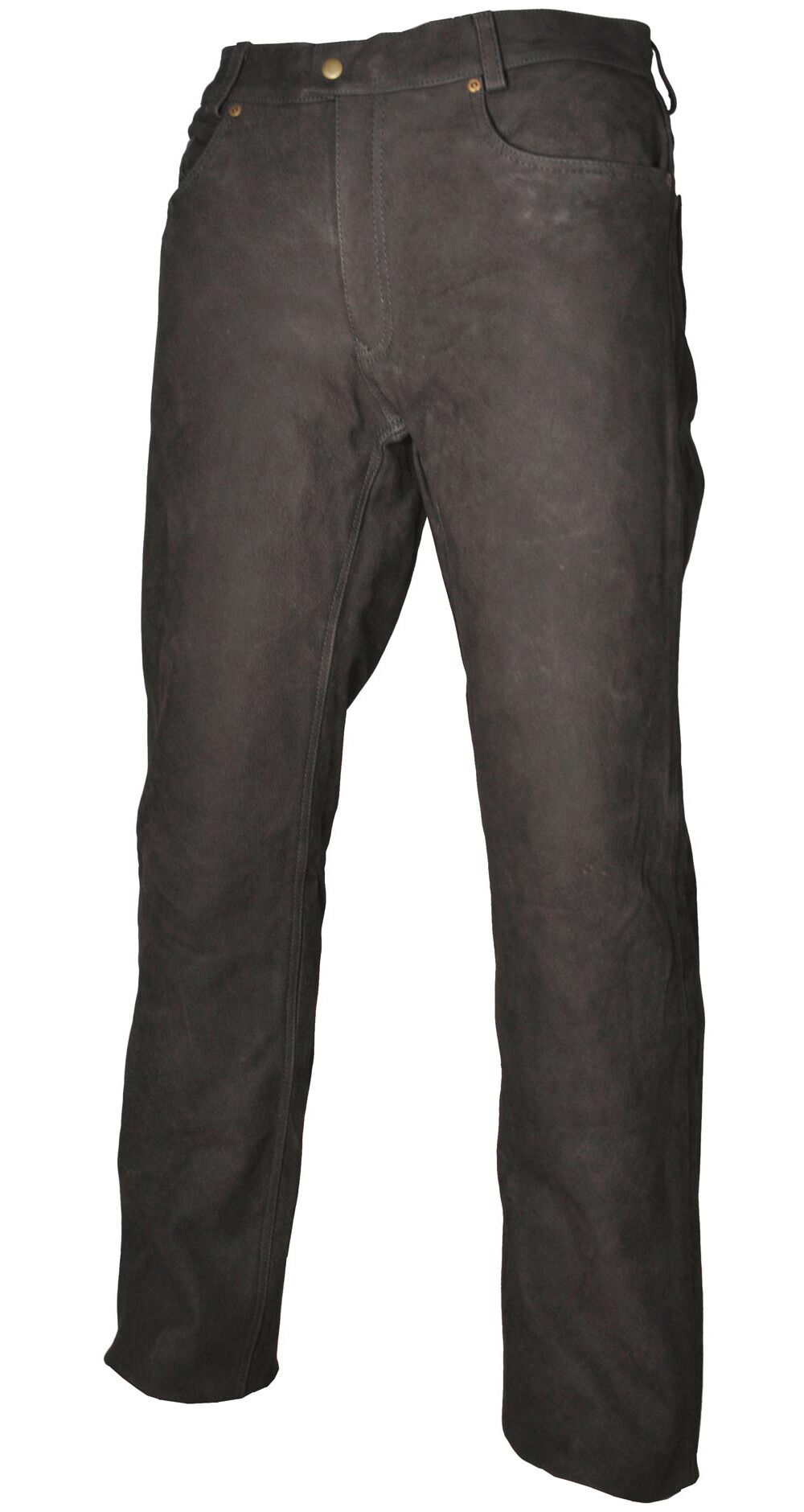 Hubertus Büffellederhose 5-Pocket (braun) Hubertus Büffellederhose 5-Pocket (braun)