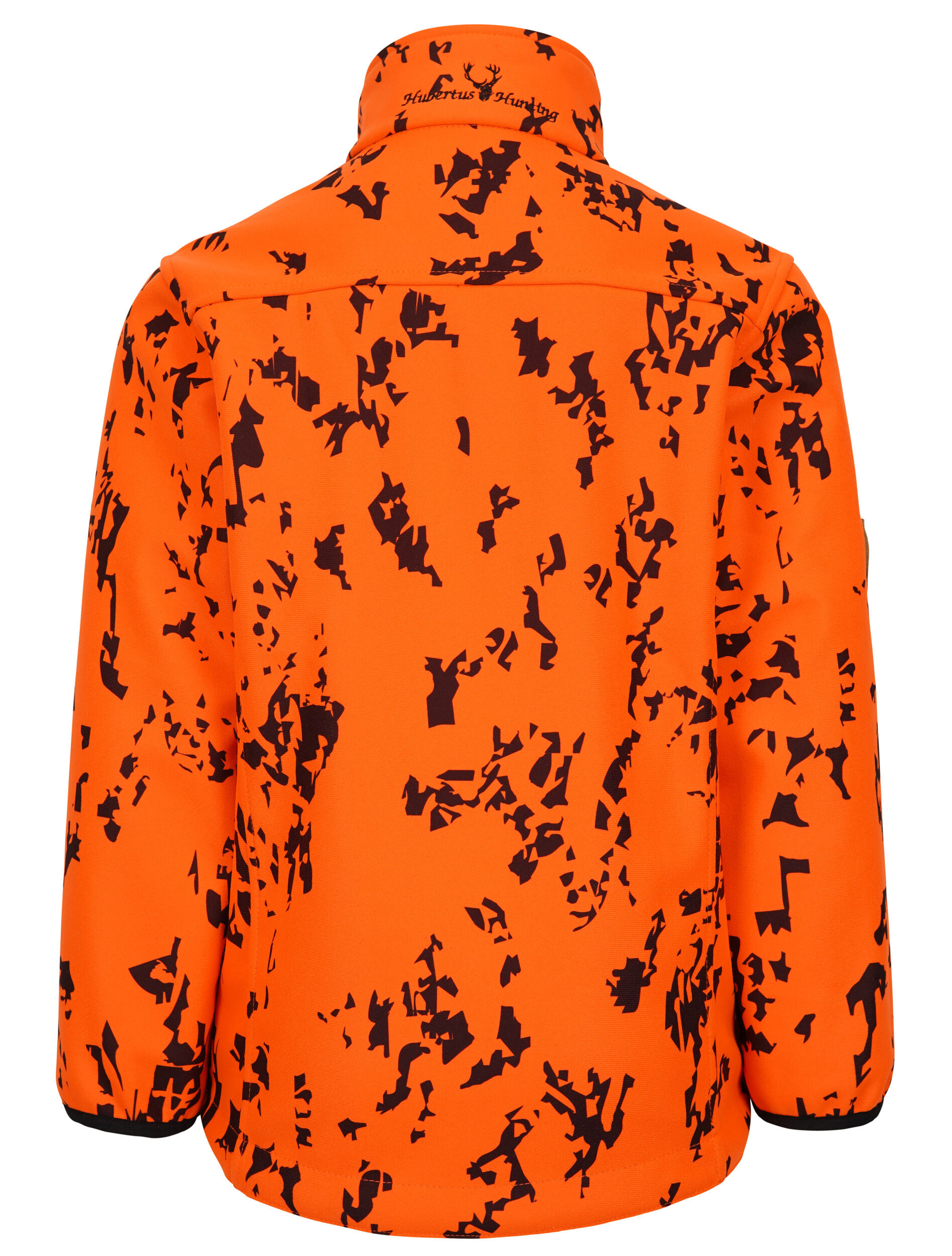 Hubertus Kinder-Warnwendefleecejacke Pirsch 2 (oliv/orange)