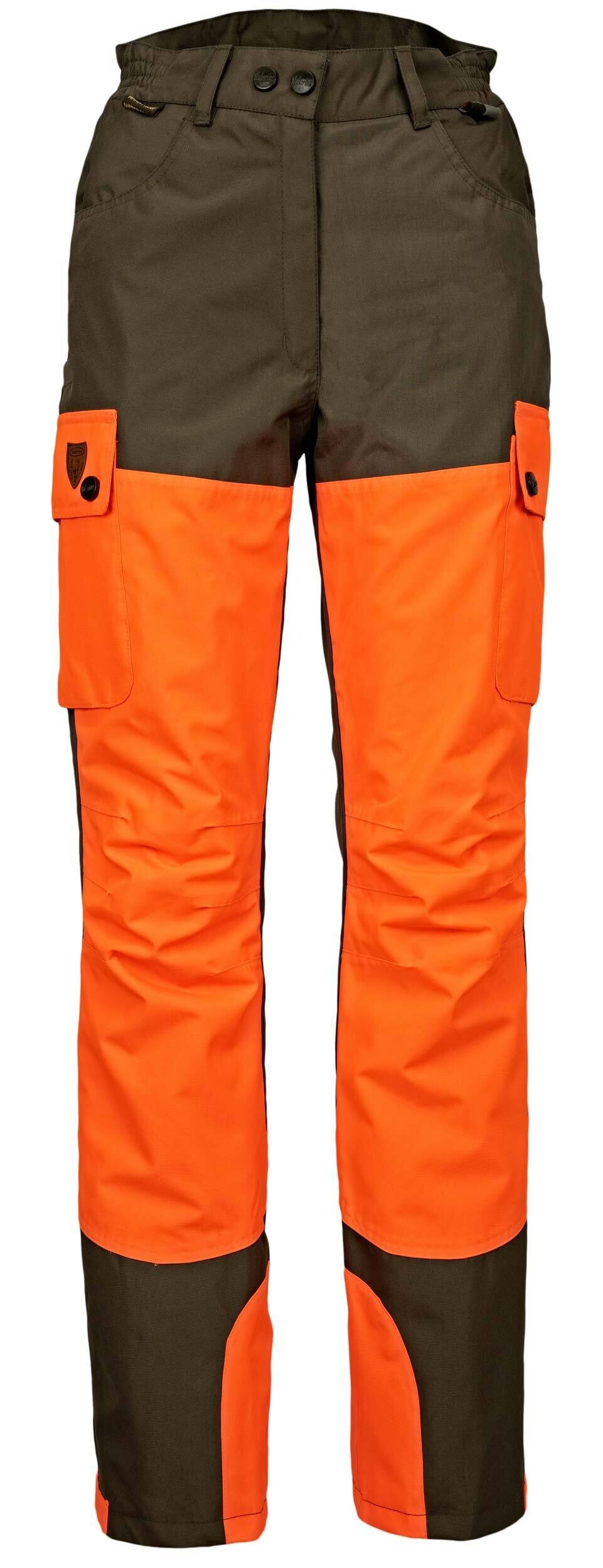 Hubertus Damen-Hundeführerhose Dog Keeper (oliv/orange)