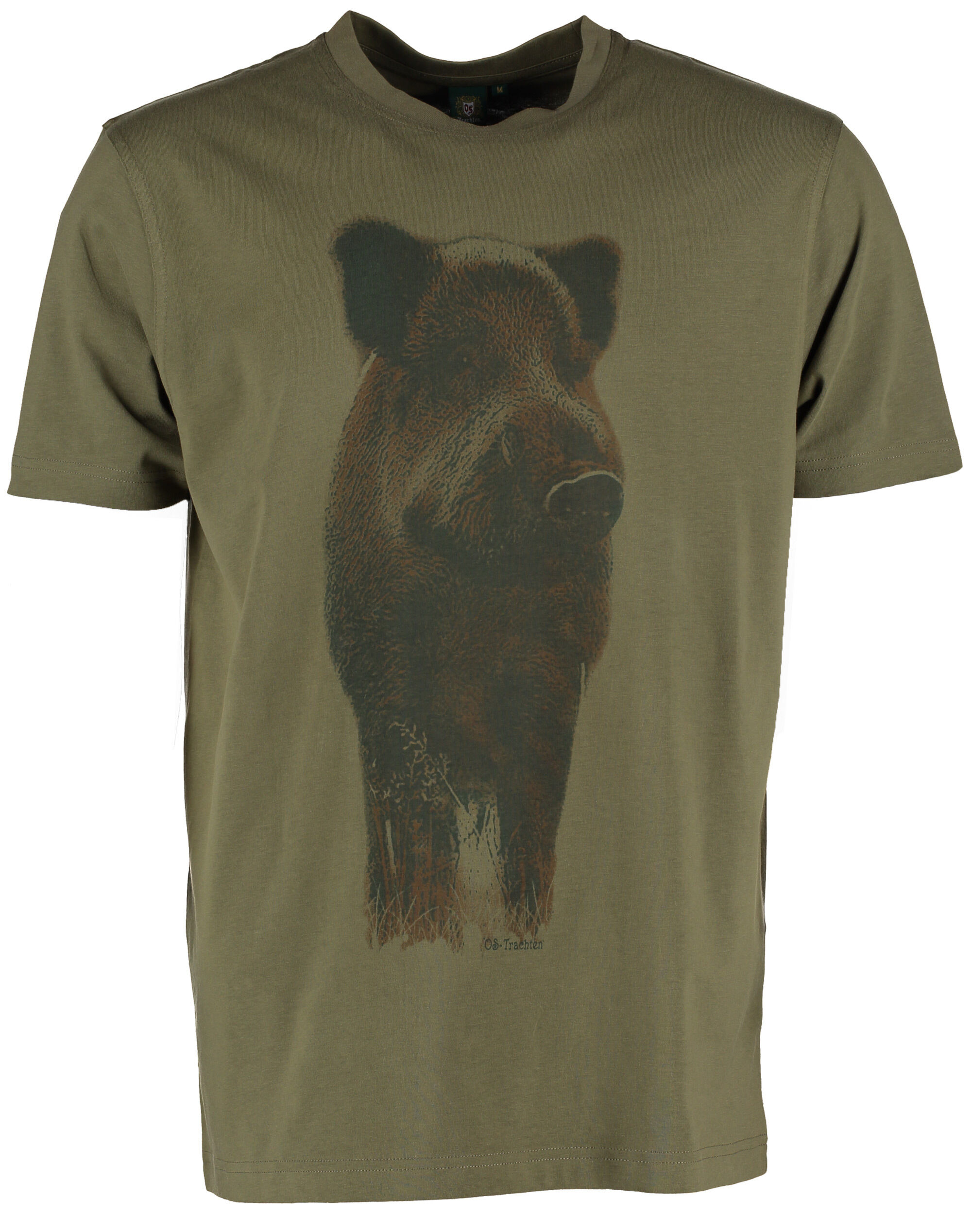 OS Trachten T-Shirt (khaki/schlamm)