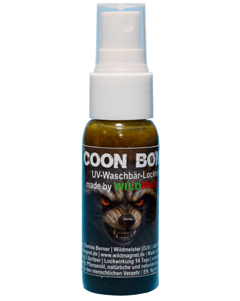 Wildmagnet Coon Bomb Speziallockmittel Waschbär (30 ml)