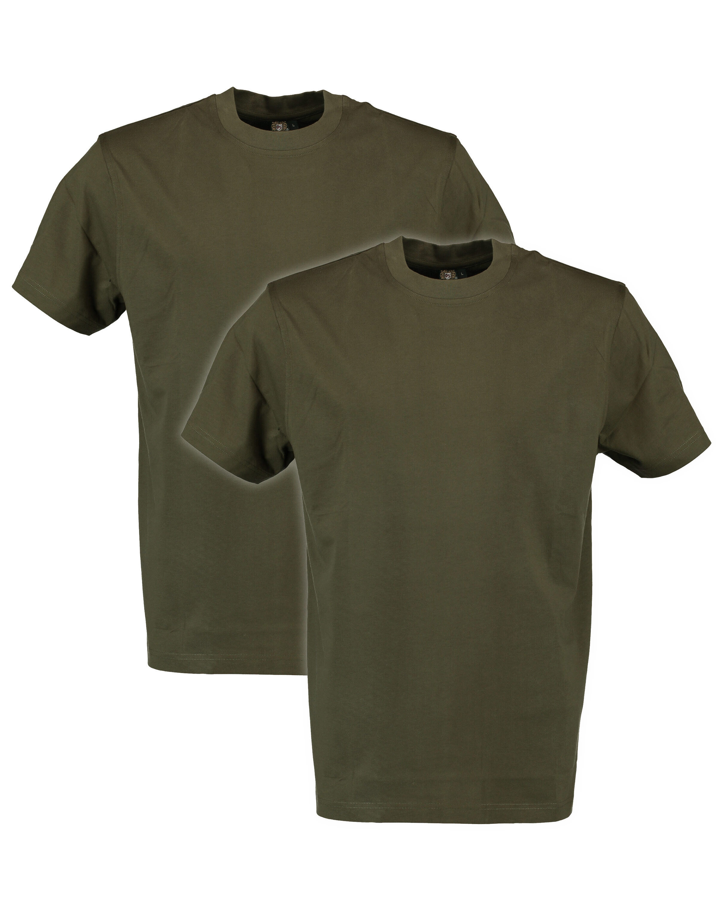 OS Trachten T-Shirt Doppelpack (oliv)