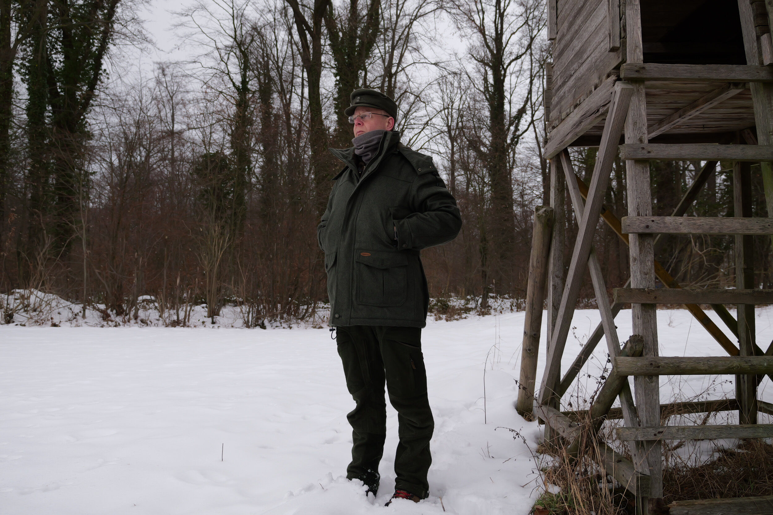 Hubertus Lodenjacke Forest (oliv)