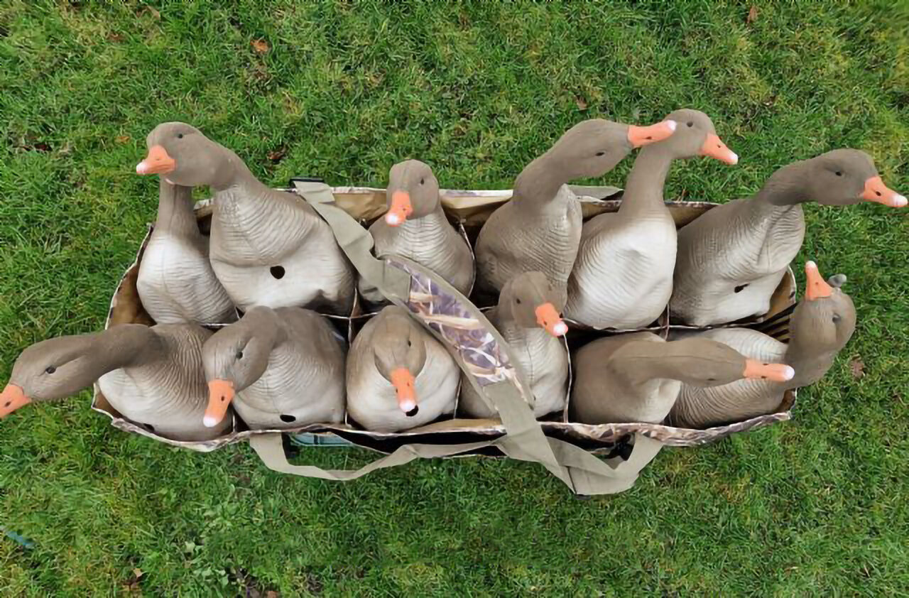 Transporttasche Decoy Bag für Lockvögel 12 Fächer (Camo) Transporttasche Decoy Bag für Lockvögel 12 Fächer (Camo)