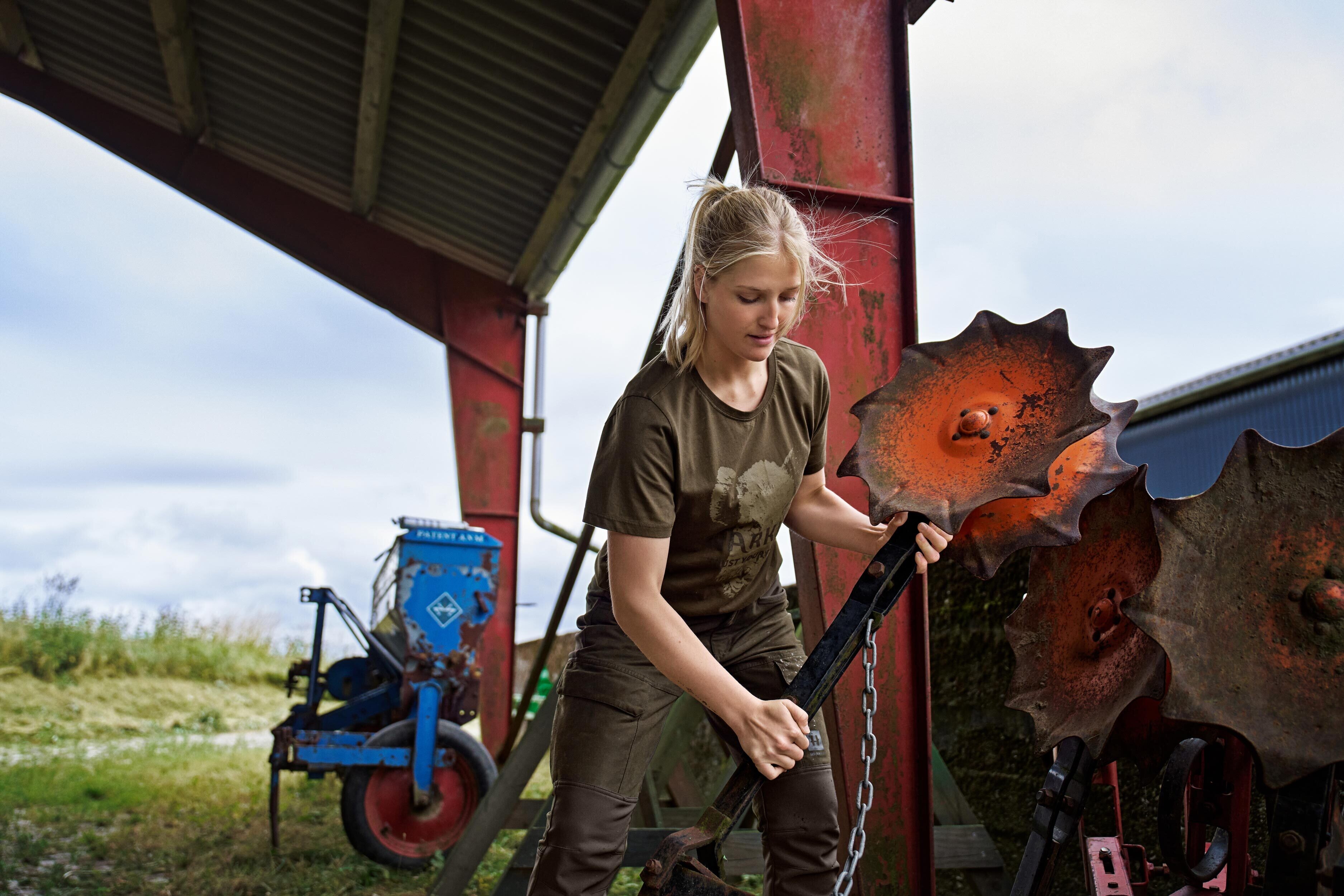 Härkila Wildboar T-Shirt Woman (Willow green)