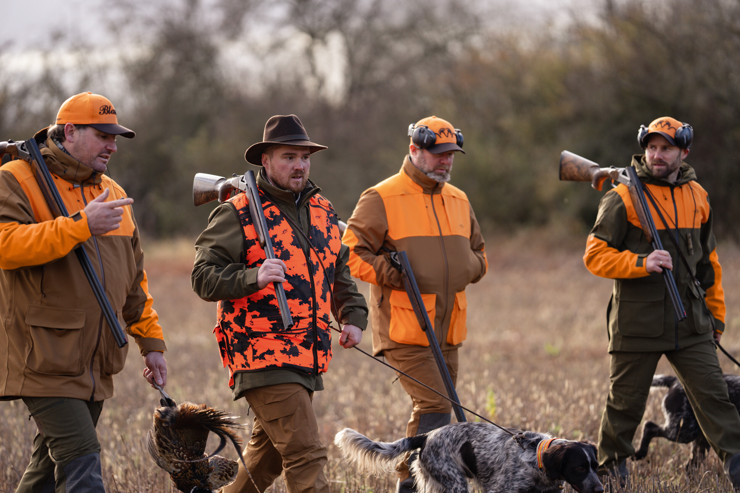 Blaser Striker Kappe (blaze orange/dunkelbraun) Blaser Striker Kappe (blaze orange/dunkelbraun)