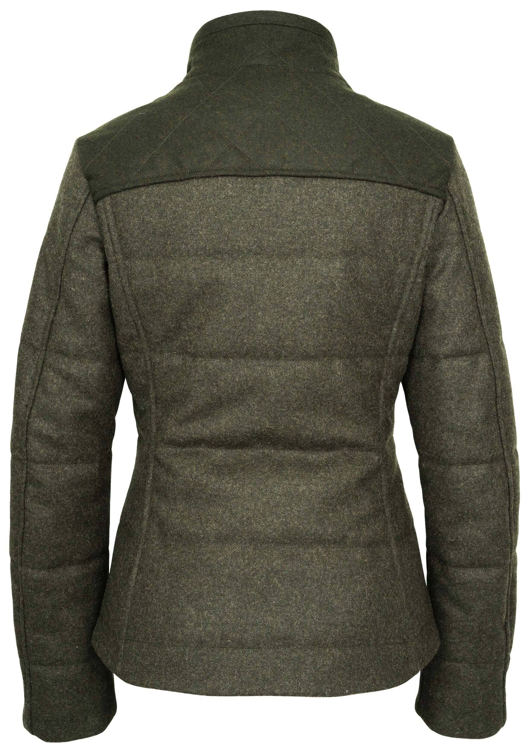 Jagdhund Damen-Lodensteppjacke Hofkirchen (Grün)