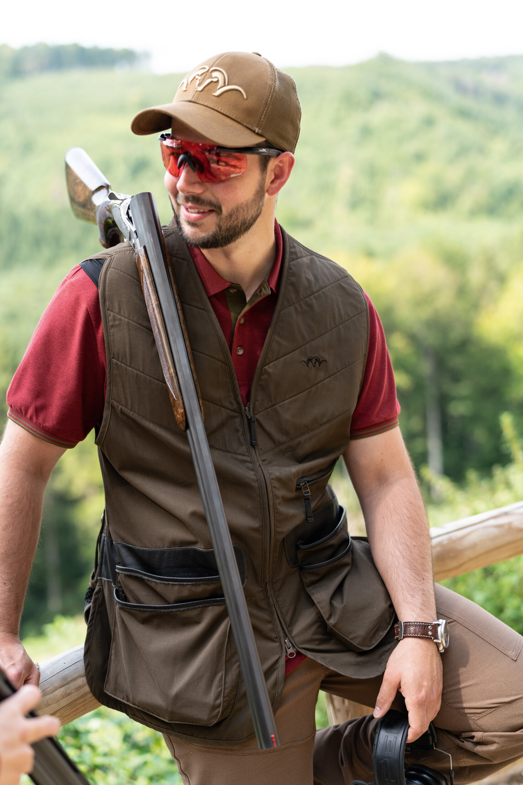 Blaser Polo-Shirt 22 (bordeaux)