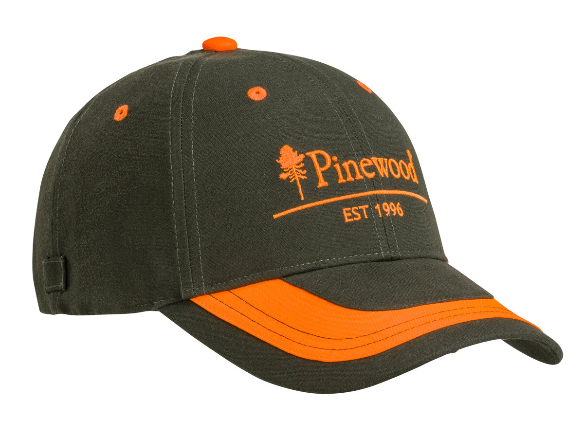 Pinewood 2-Color Cap (moosgrün/orange)