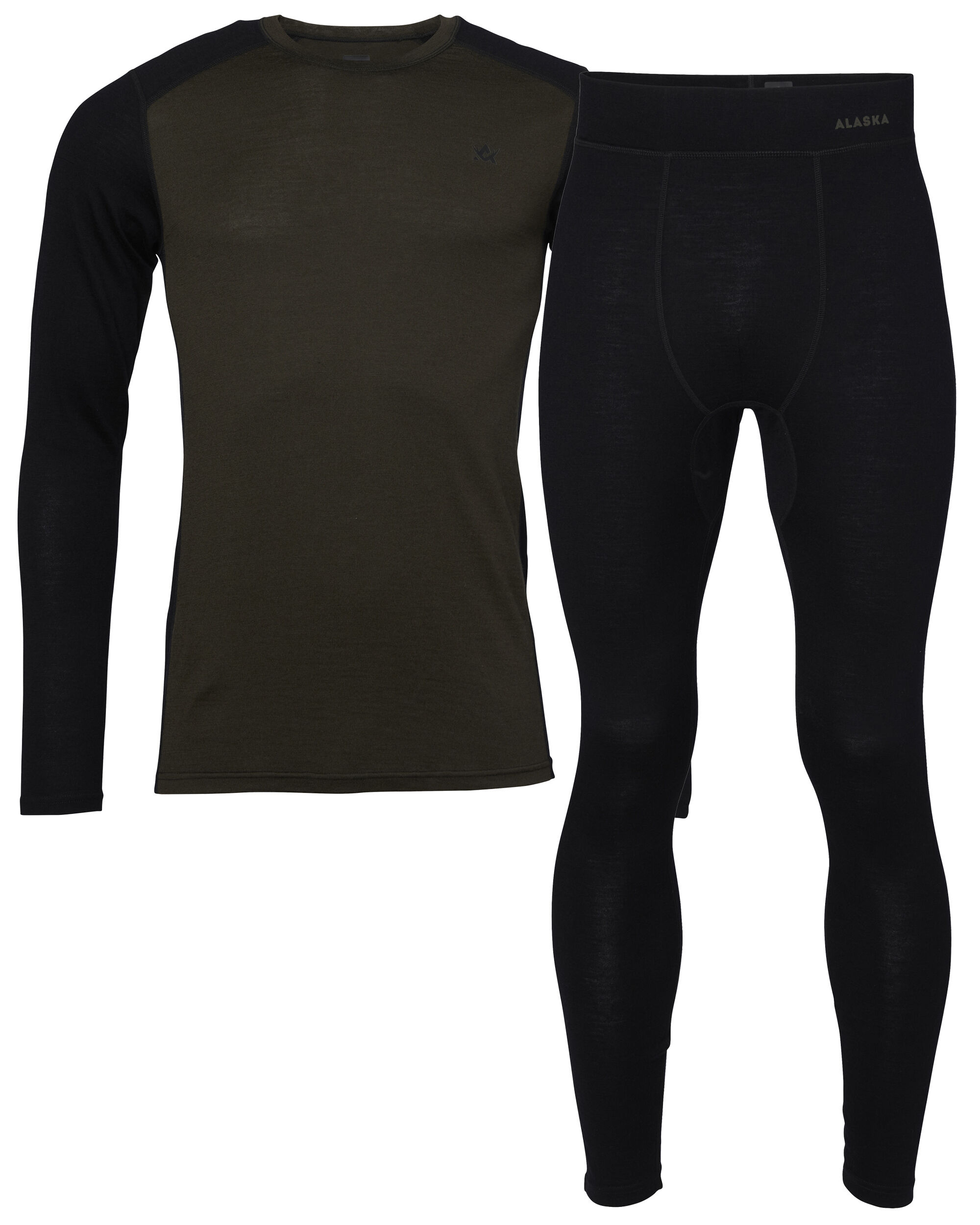 Alaska Merino Ms Base Layer Set (Night Green)
