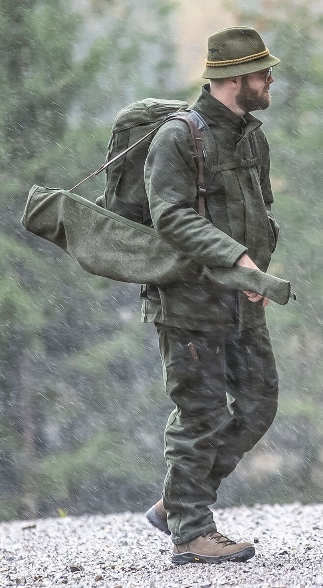 Jagdhund Gewehrfutteral Karkopf Loden Jagdhund Gewehrfutteral Karkopf Loden