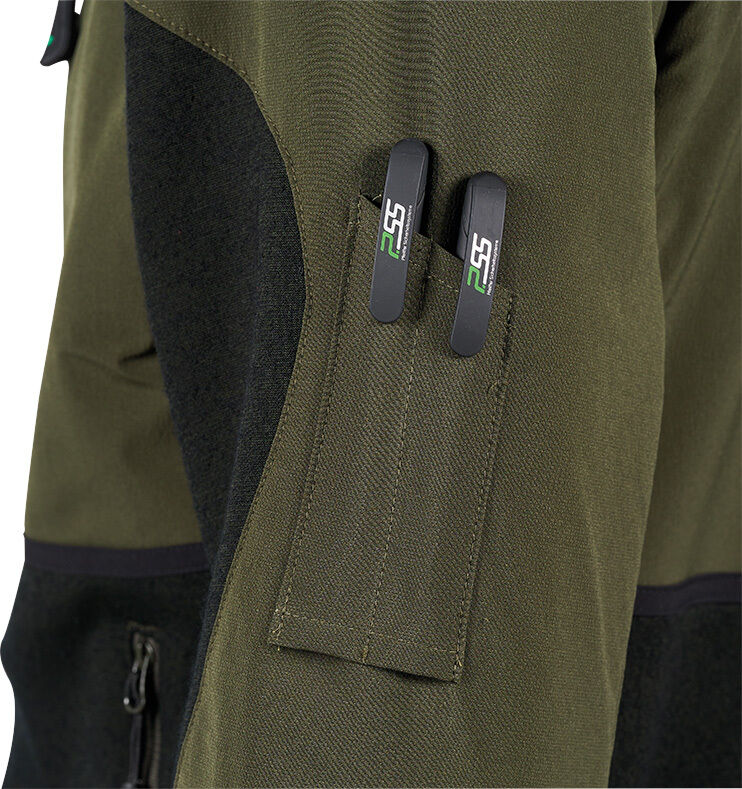 PSS X-treme Wollstrickjacke Nordfell (grün)