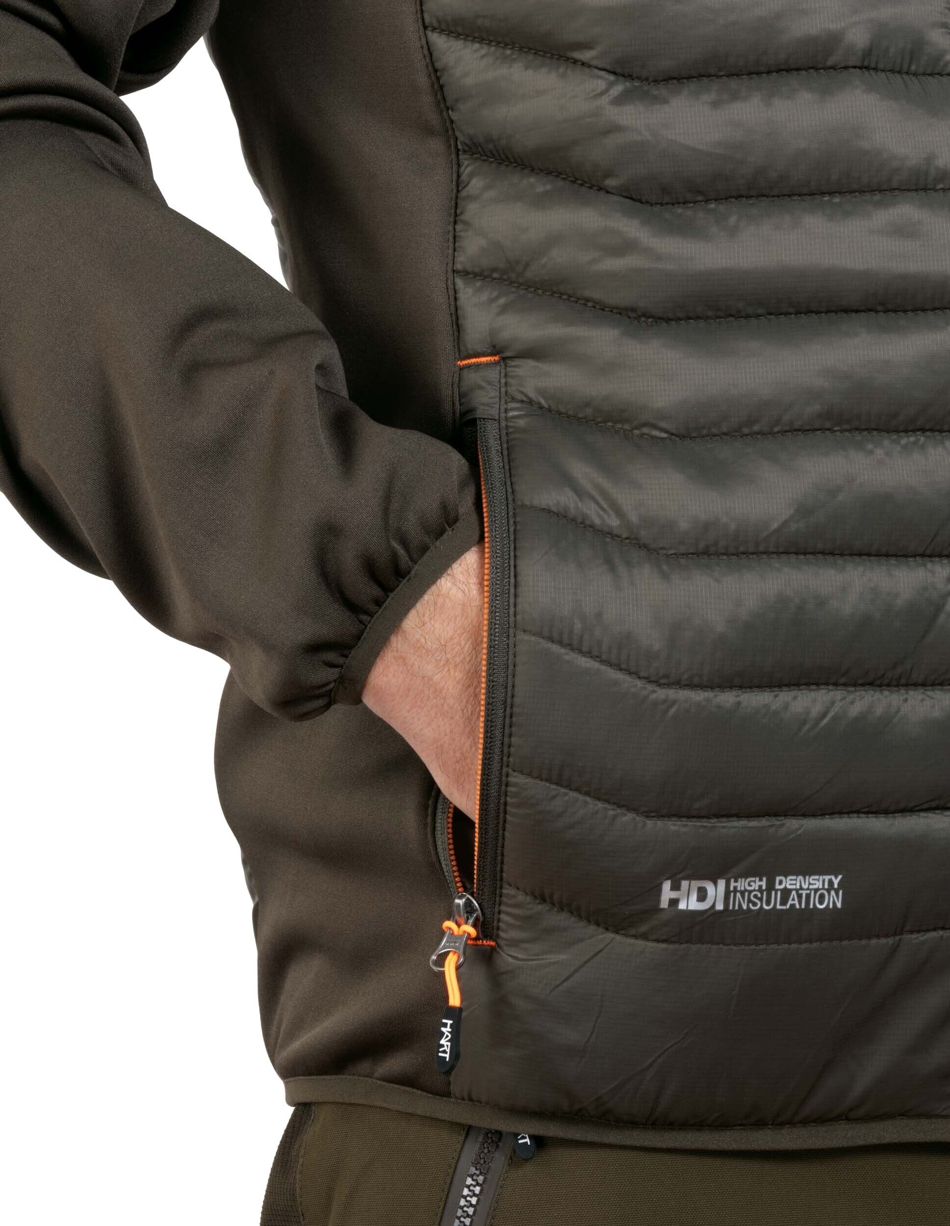 Hart Atmos-S Hybridjacke (Braun) Hart Atmos-S Hybridjacke (Braun)