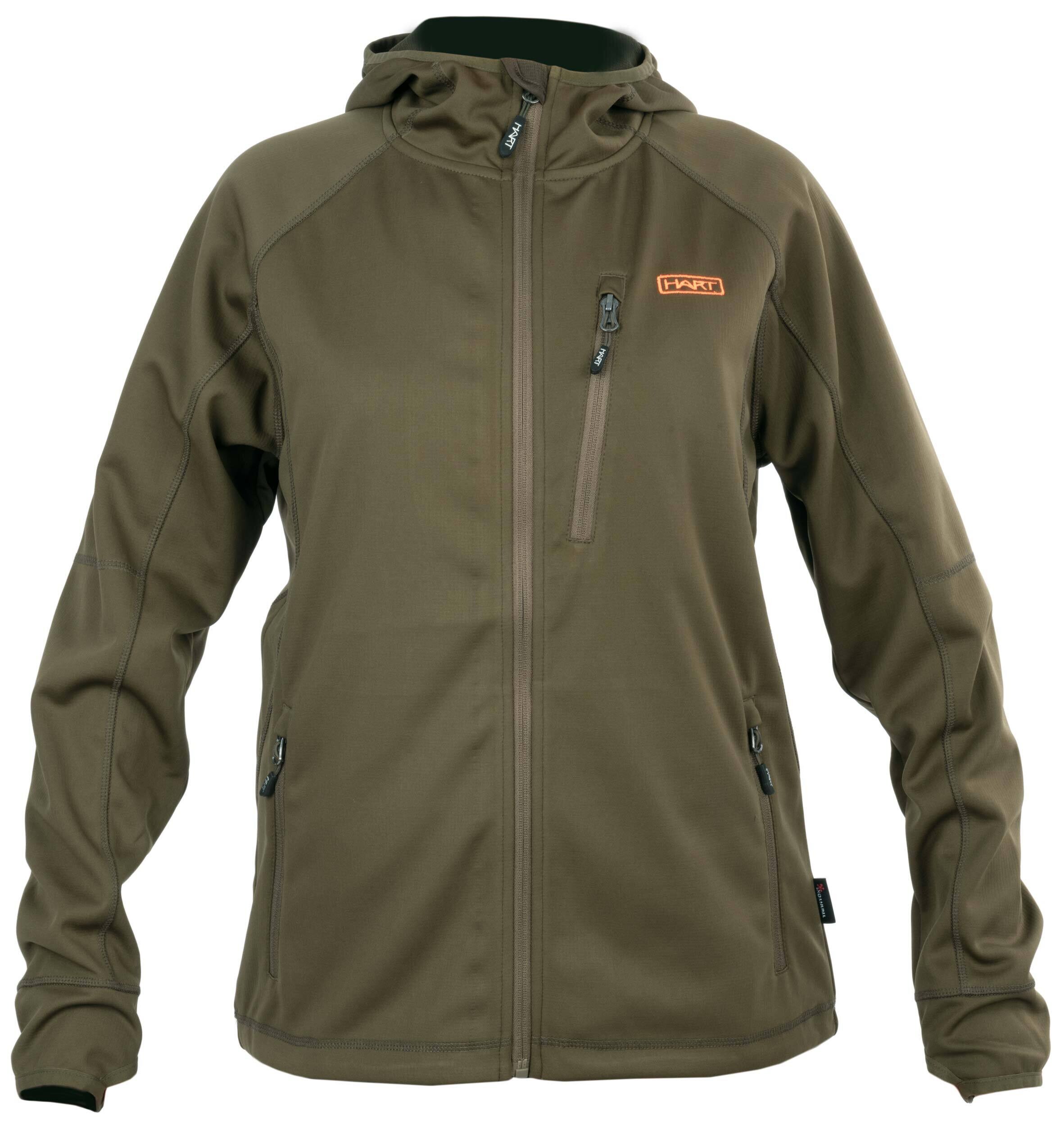 Hart Hoodie-Jacke Stilk-HXT Damen (dark olive)