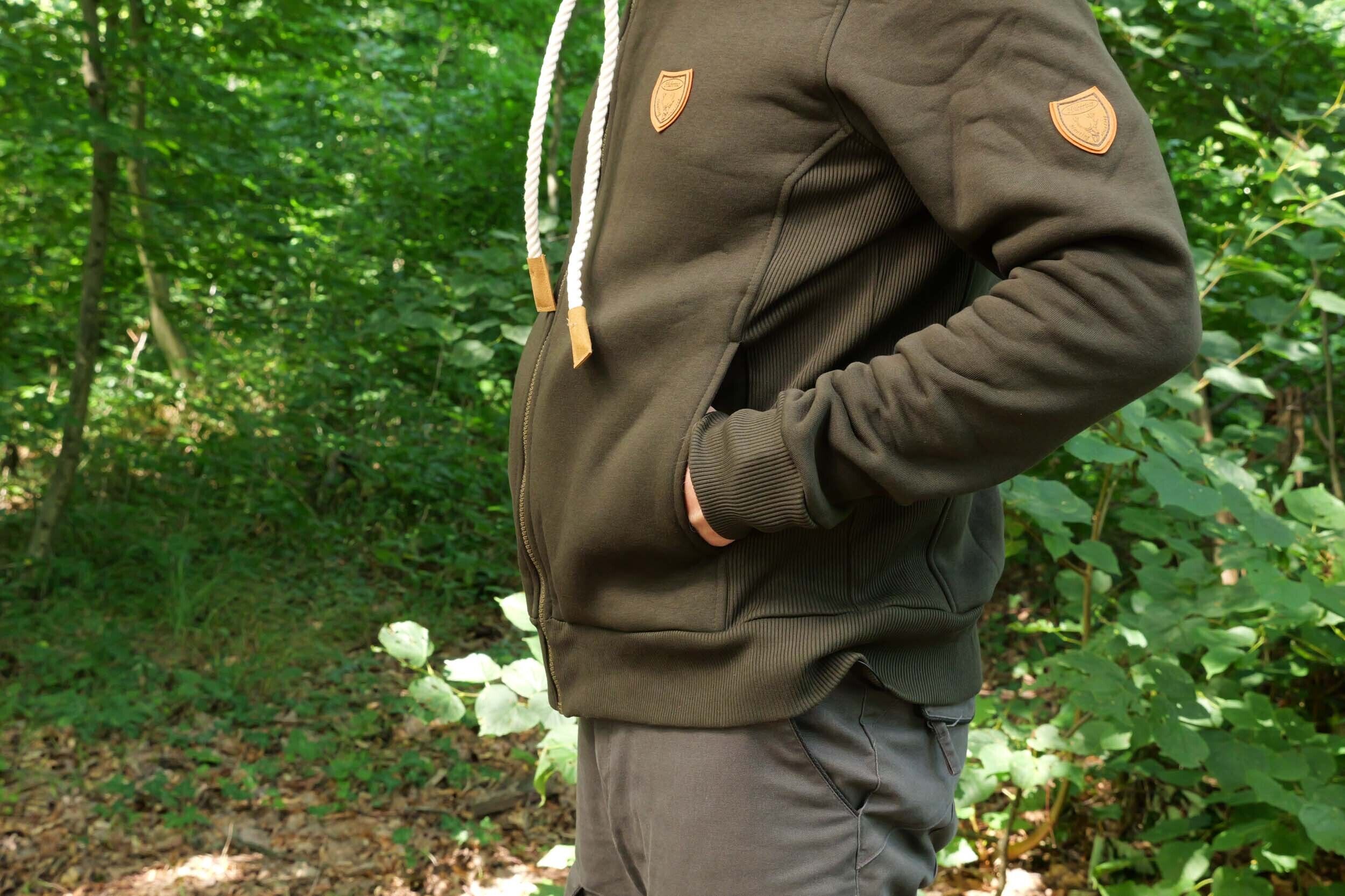 Hubertus Herren Hunting Hoodie (oliv)