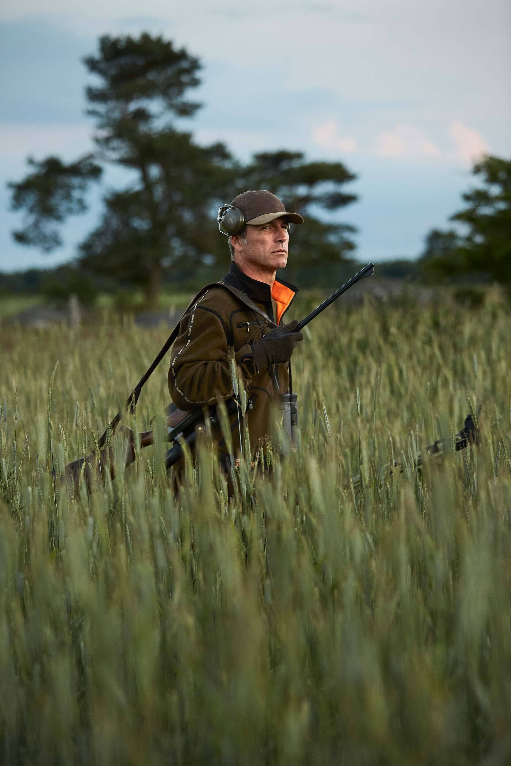 Härkila Kamko Wende-Fleecejacke (Hunting Green/Orange Blaze) Härkila Kamko Wende-Fleecejacke (Hunting Green/Orange Blaze)