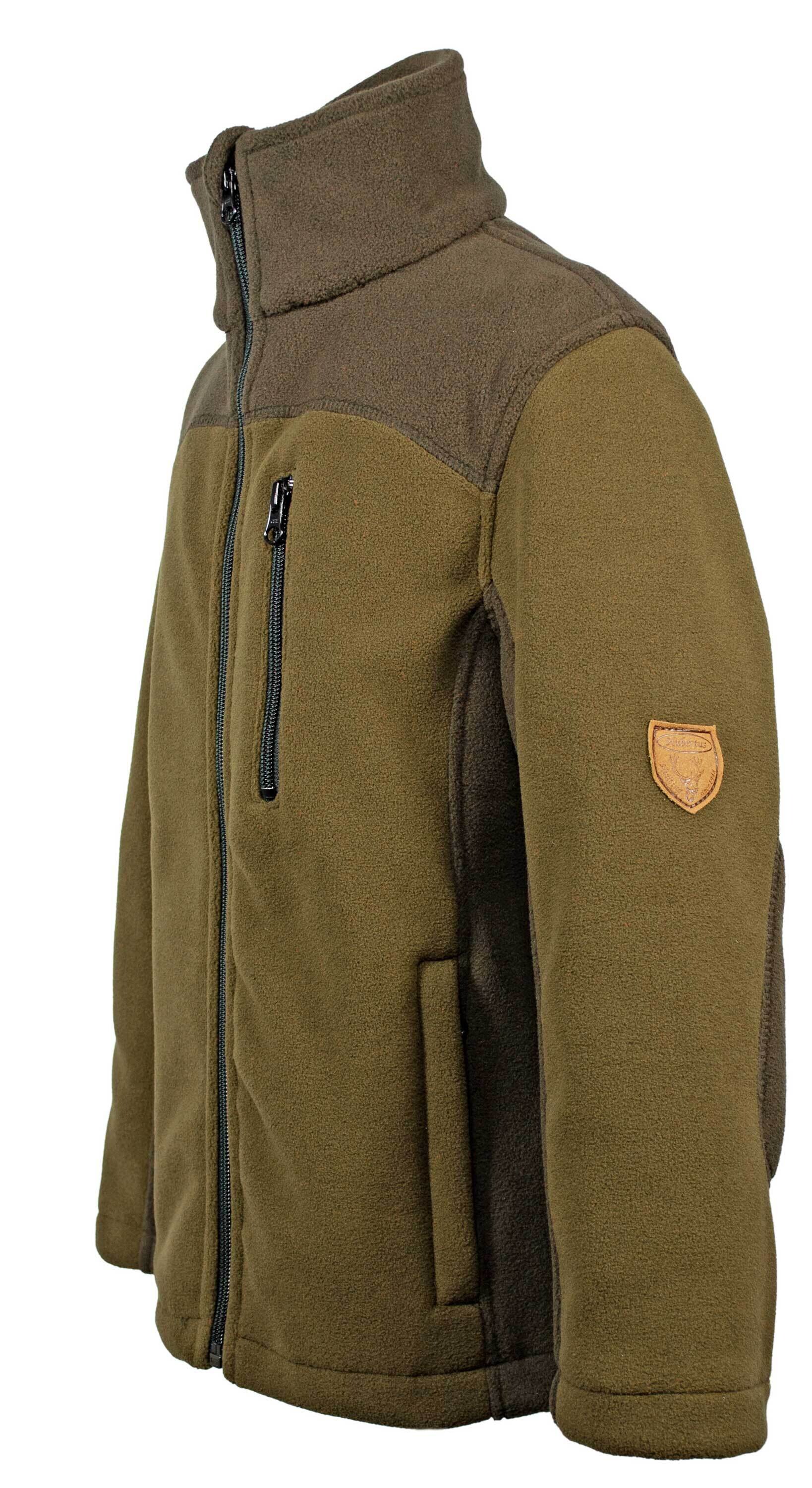 Hubertus Kinder-Fleecejacke Eifel (oliv/braun) Hubertus Kinder-Fleecejacke Eifel (oliv/braun)