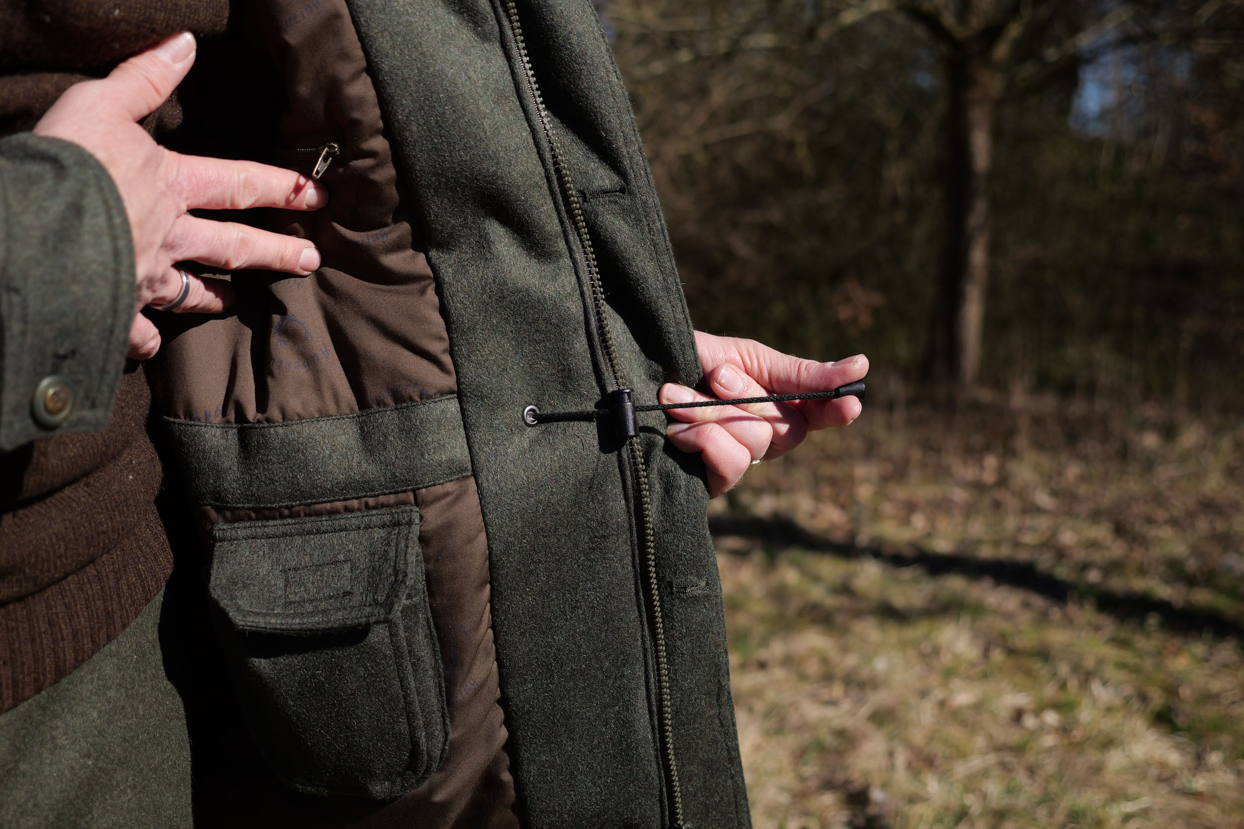 Hubertus Lodenjacke Forest (oliv)