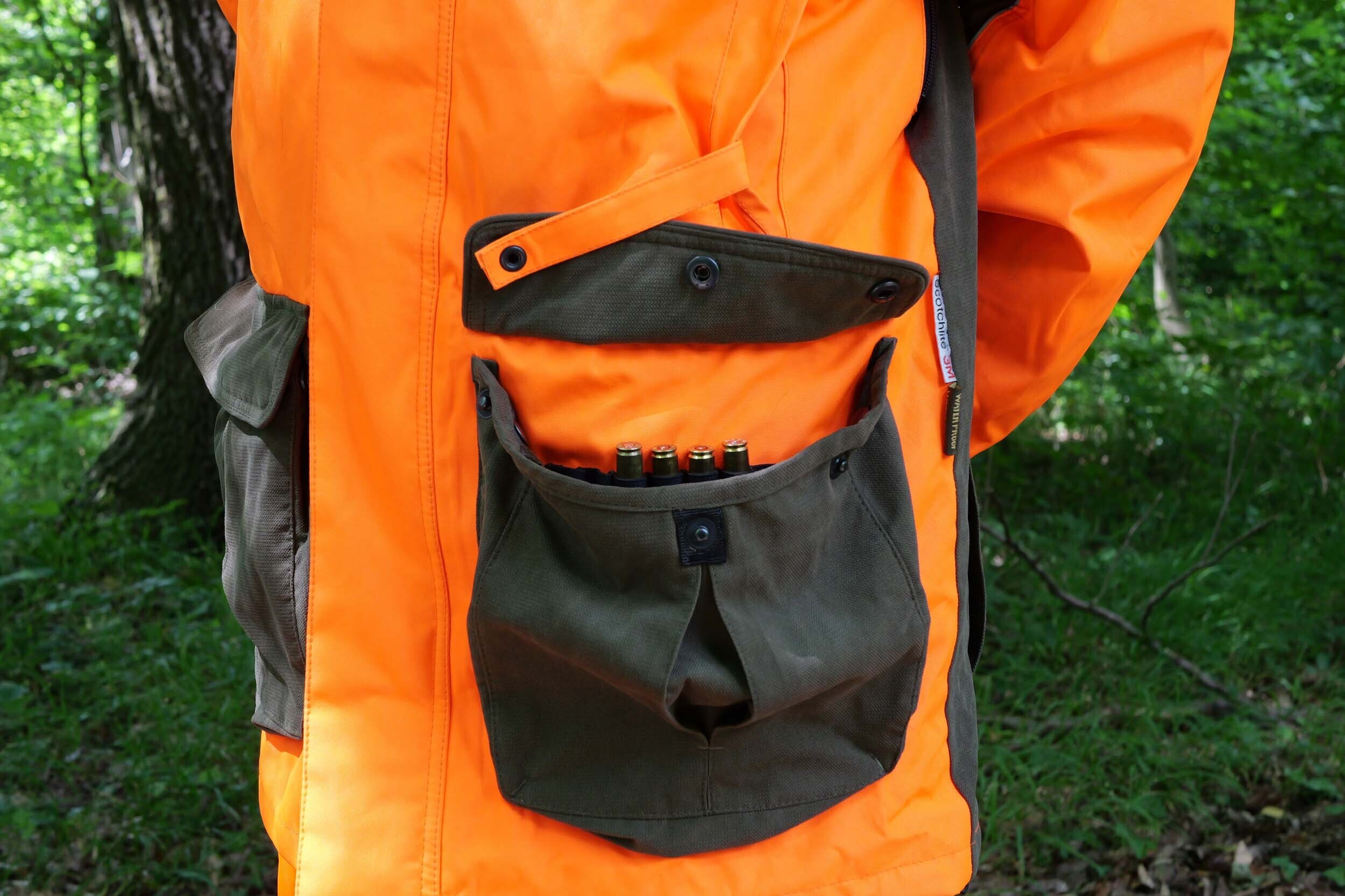 Hubertus Dog Keeper Jacke (oliv/orange) Hubertus Dog Keeper Jacke (oliv/orange)