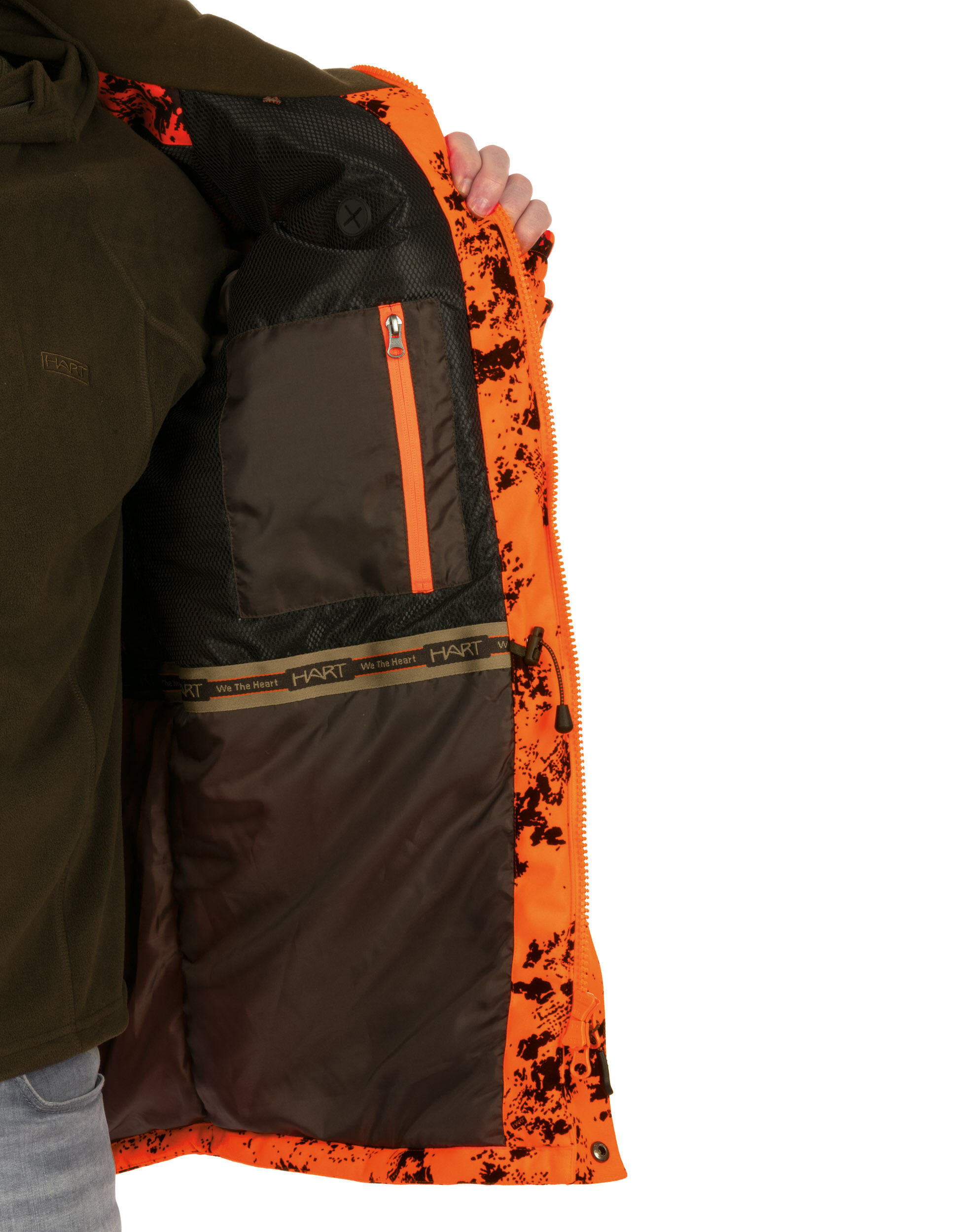 Hart Jacke Orbel-J (Orange)