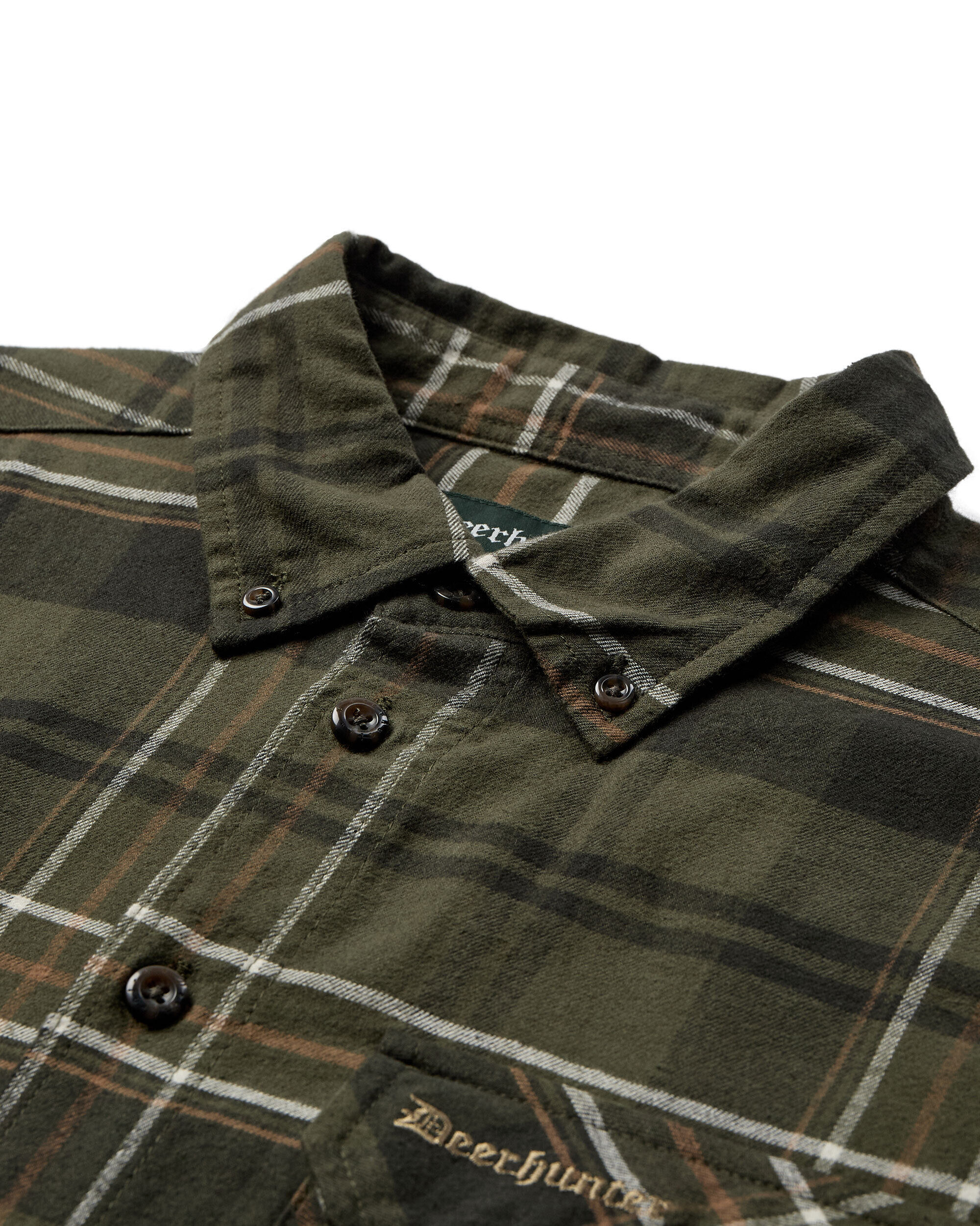 Deerhunter Hemd Caleb (Green Check)