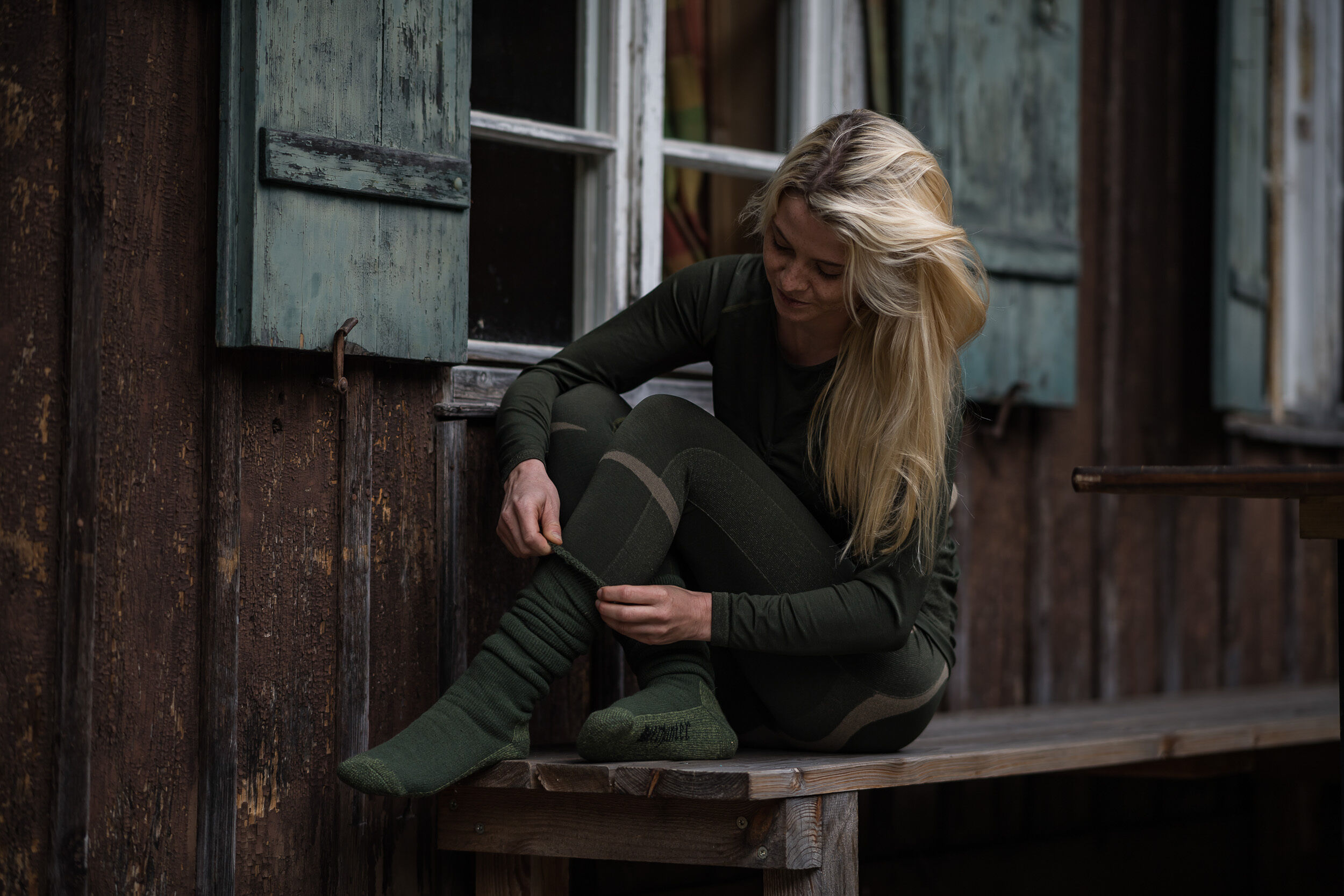 Deerhunter Lady Performance Unterwäsche-Set (dkl. grün)