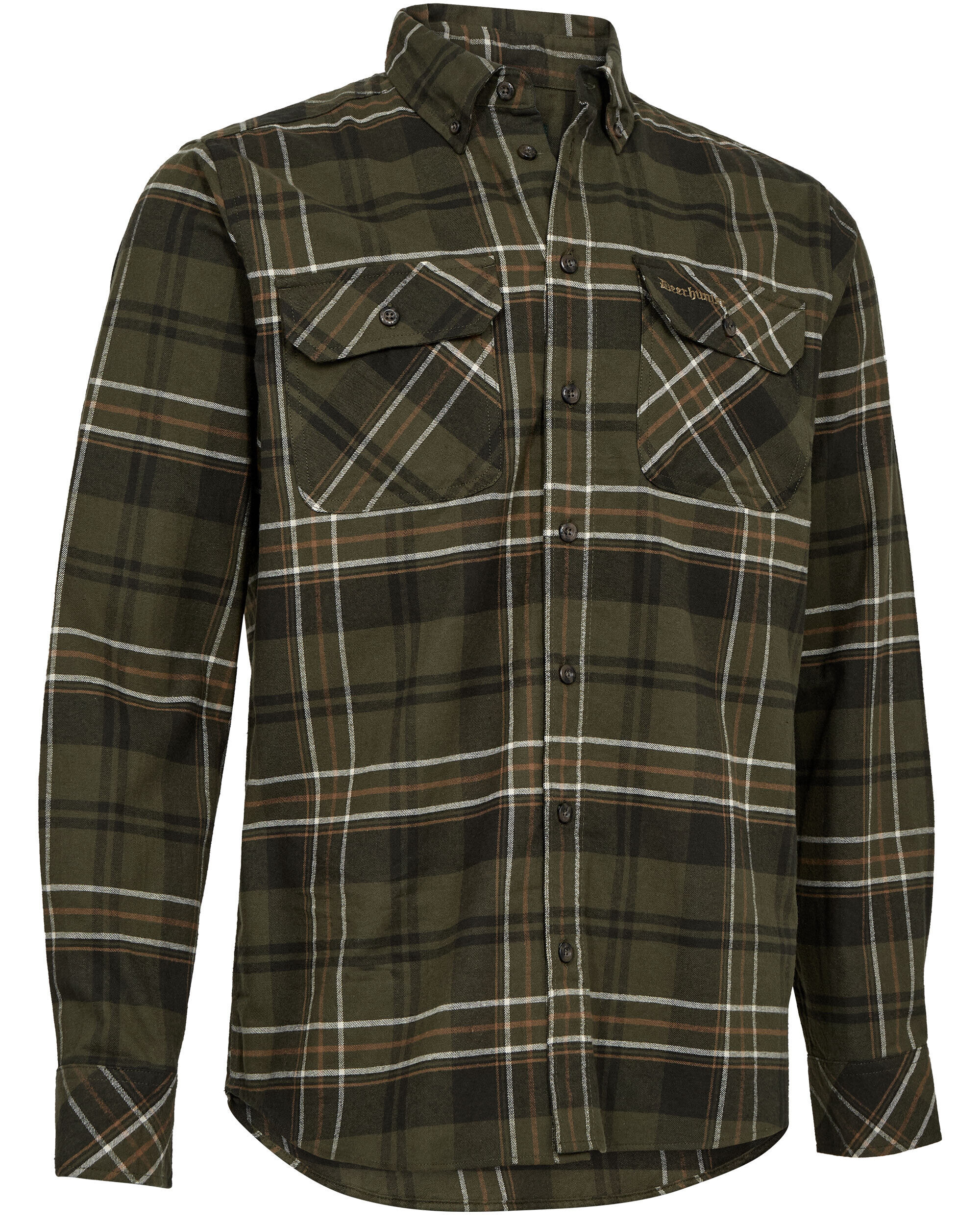 Deerhunter Hemd Caleb (Green Check)