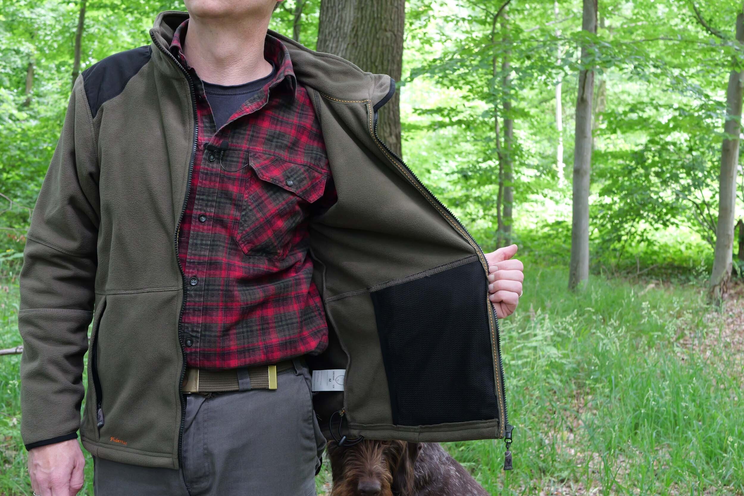 Hubertus Windblocker Fleecejacke (oliv/braun) Hubertus Windblocker Fleecejacke (oliv/braun)