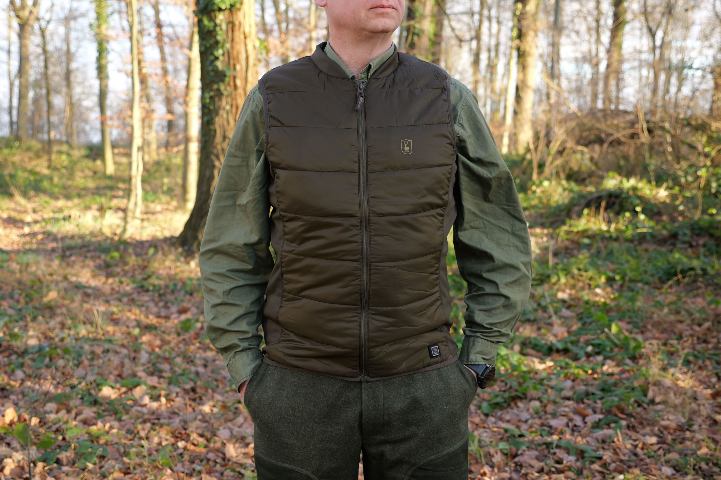 Deerhunter HEAT Inner Waistcoat Heizweste (Deep Green) Deerhunter HEAT Inner Waistcoat Heizweste (Deep Green)