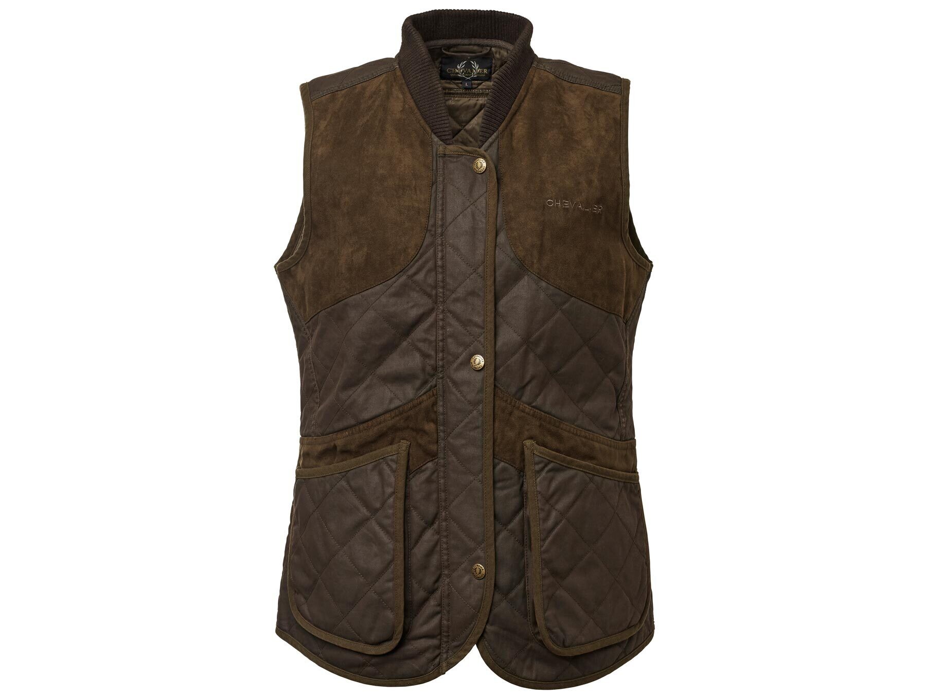 Chevalier Vintage Schießweste Damen (Leather Brown)