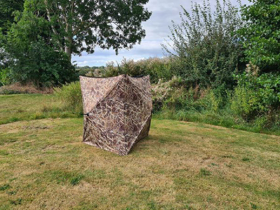 Tarnschirm Quick Blind 3-seitig (Wetland-Camo) Tarnschirm Quick Blind 3-seitig (Wetland-Camo)