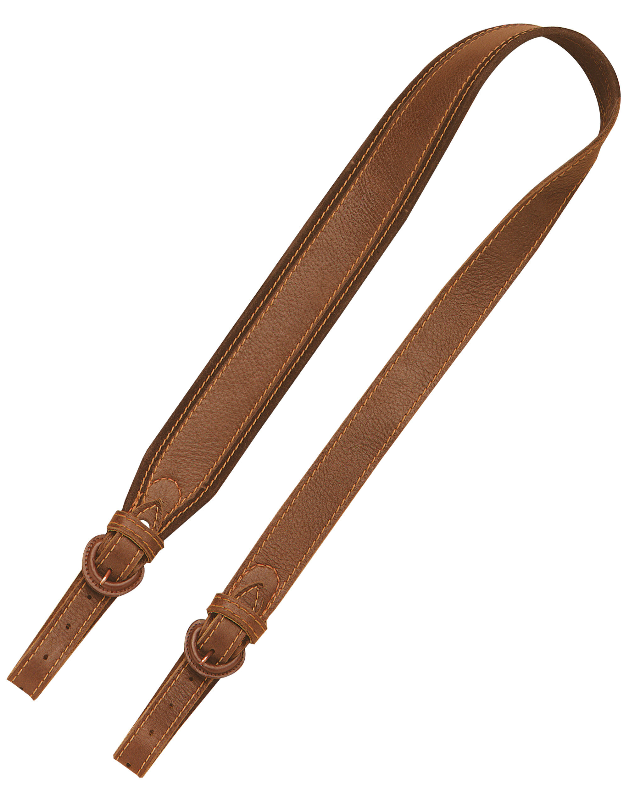 AKAH Gewehrriemen Elchleder antirutsch